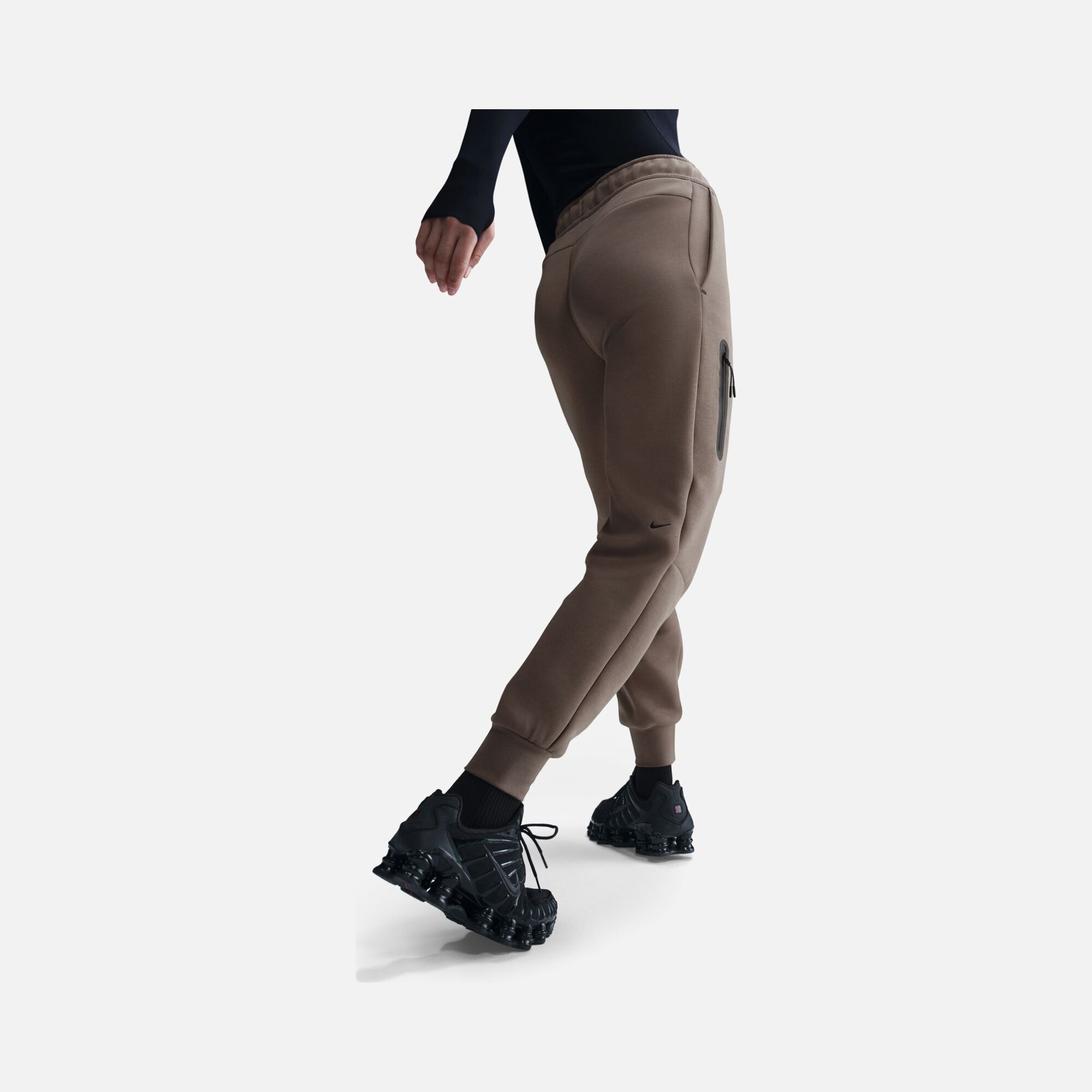 Nike Sportswear Tech Fleece Mid-Rise SS25 Kadın Eşofman Altı