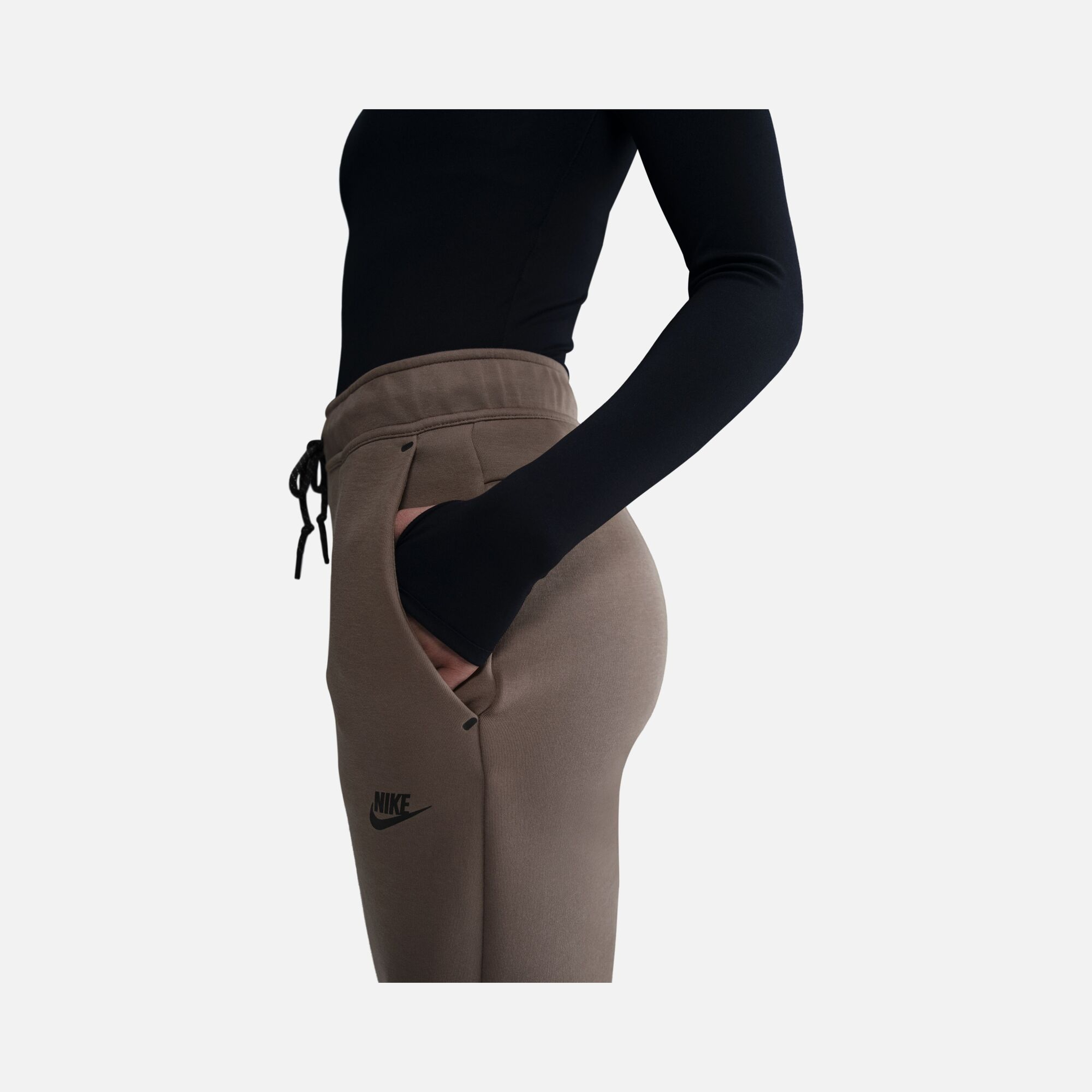 Nike Sportswear Tech Fleece Mid-Rise SS25 Kadın Eşofman Altı