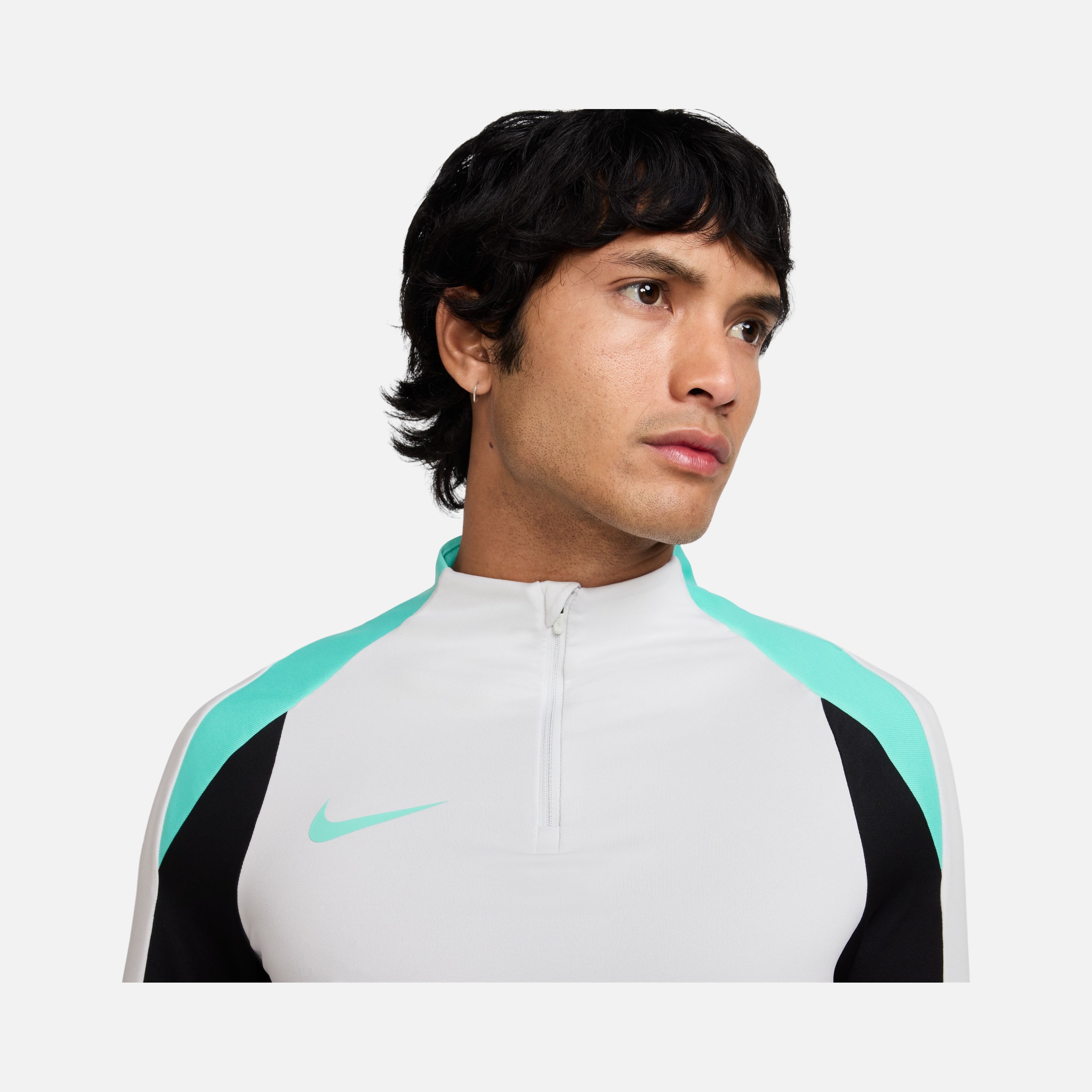 Nike Dri-Fit Football Training 1/2-Zip Long-Sleeve Erkek Tişört