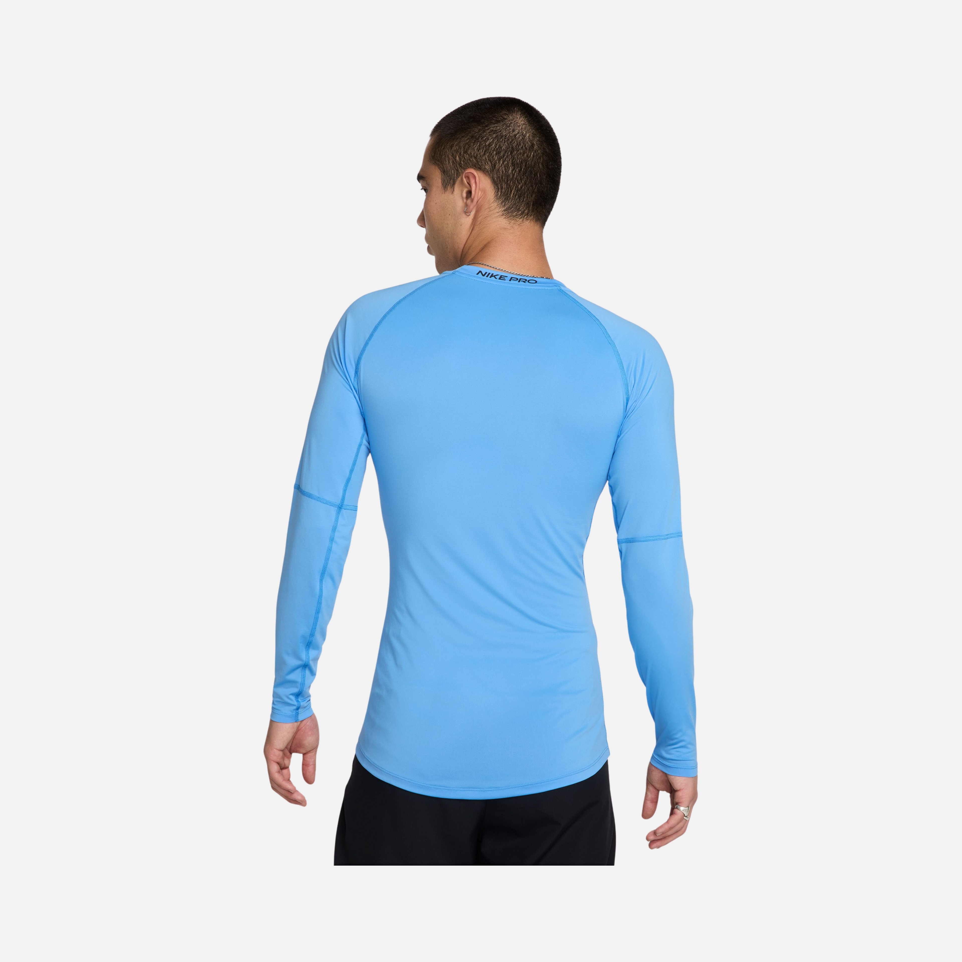 Nike Pro Dri-Fit Tight Fitness Training Long-Sleeve Erkek Tişört
