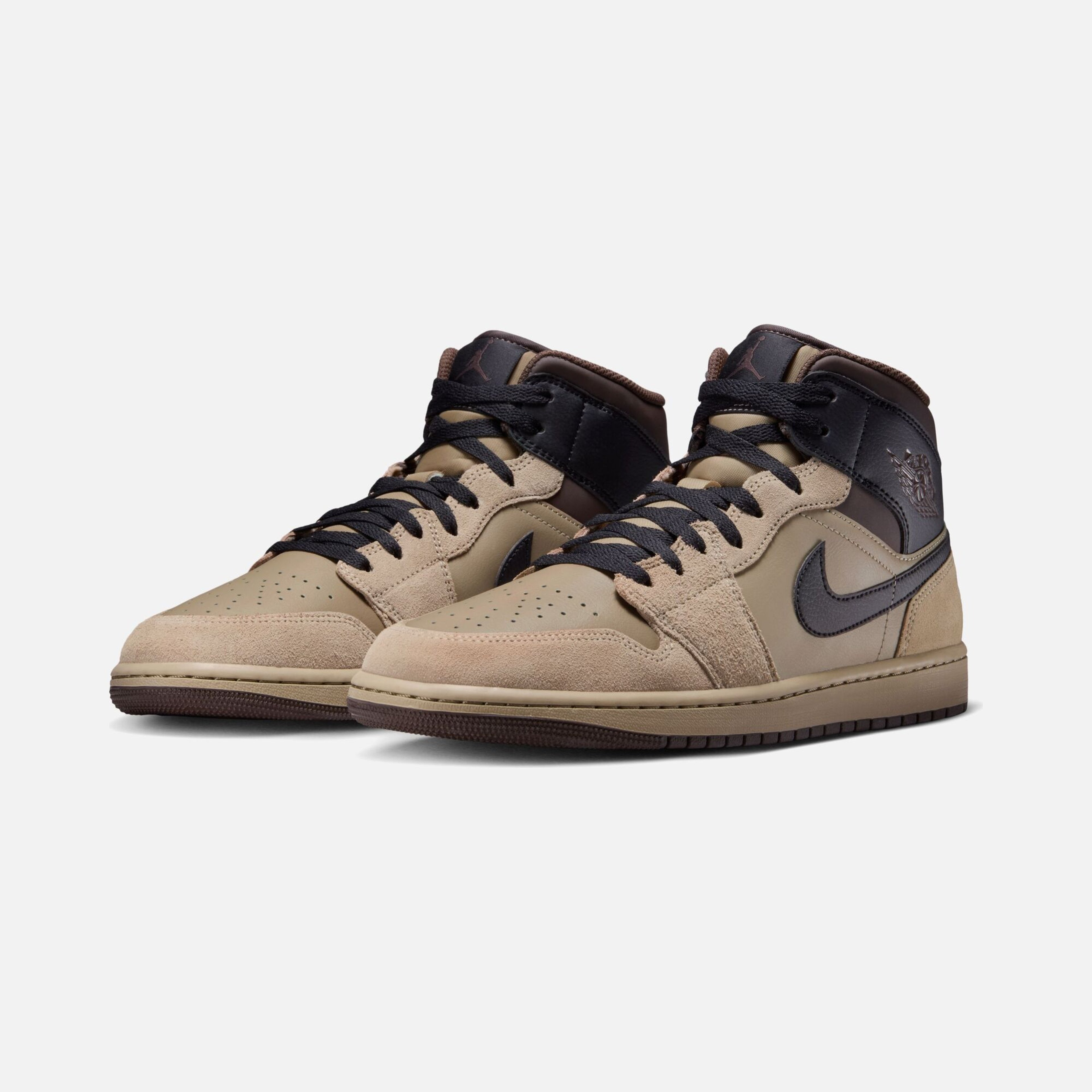 Nike Air Jordan 1 Mid ''Suede Details'' Erkek Spor Ayakkabı