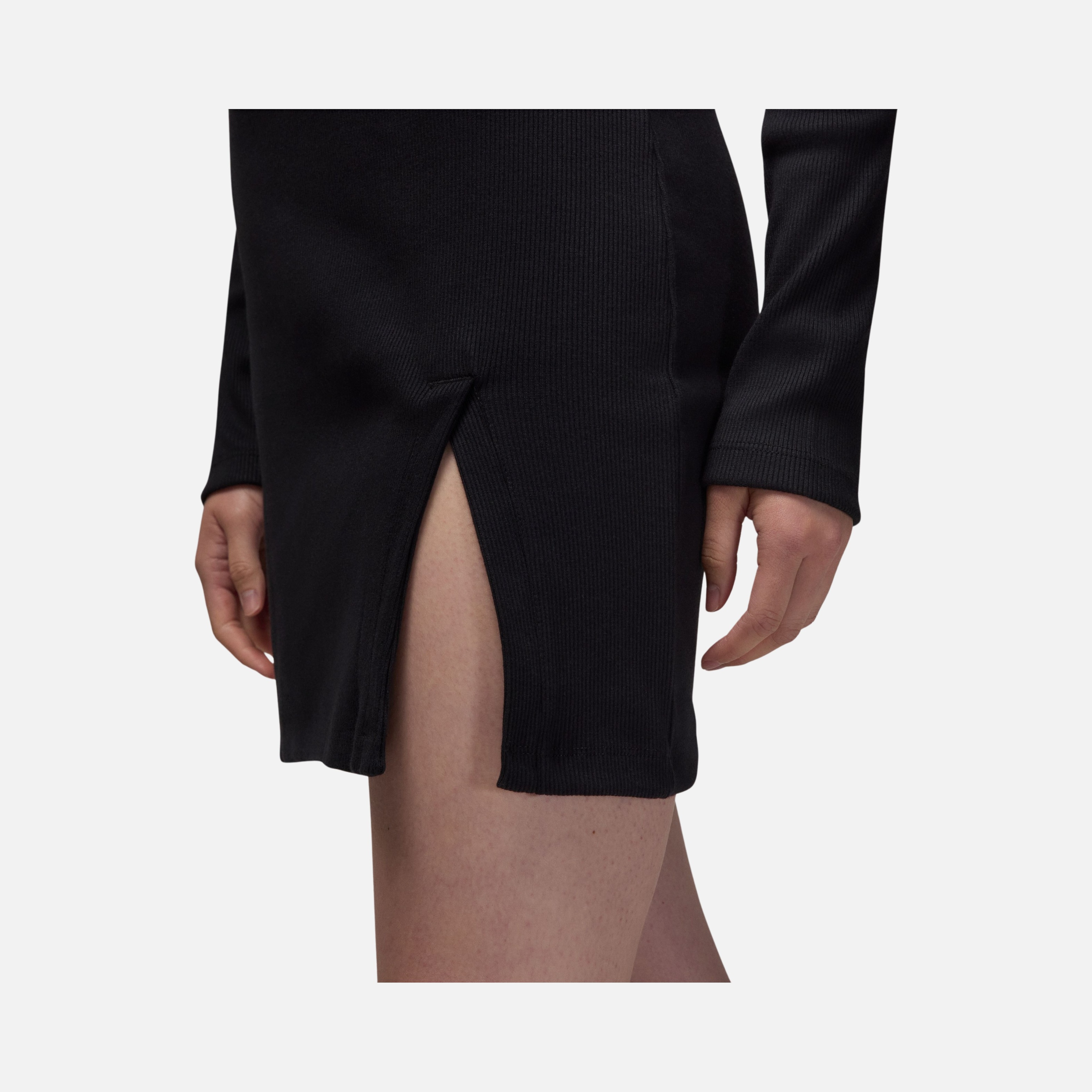 Nike Jordan Twill Knit Fabric 1/2-Zip Long-Sleeve Kadın Elbise