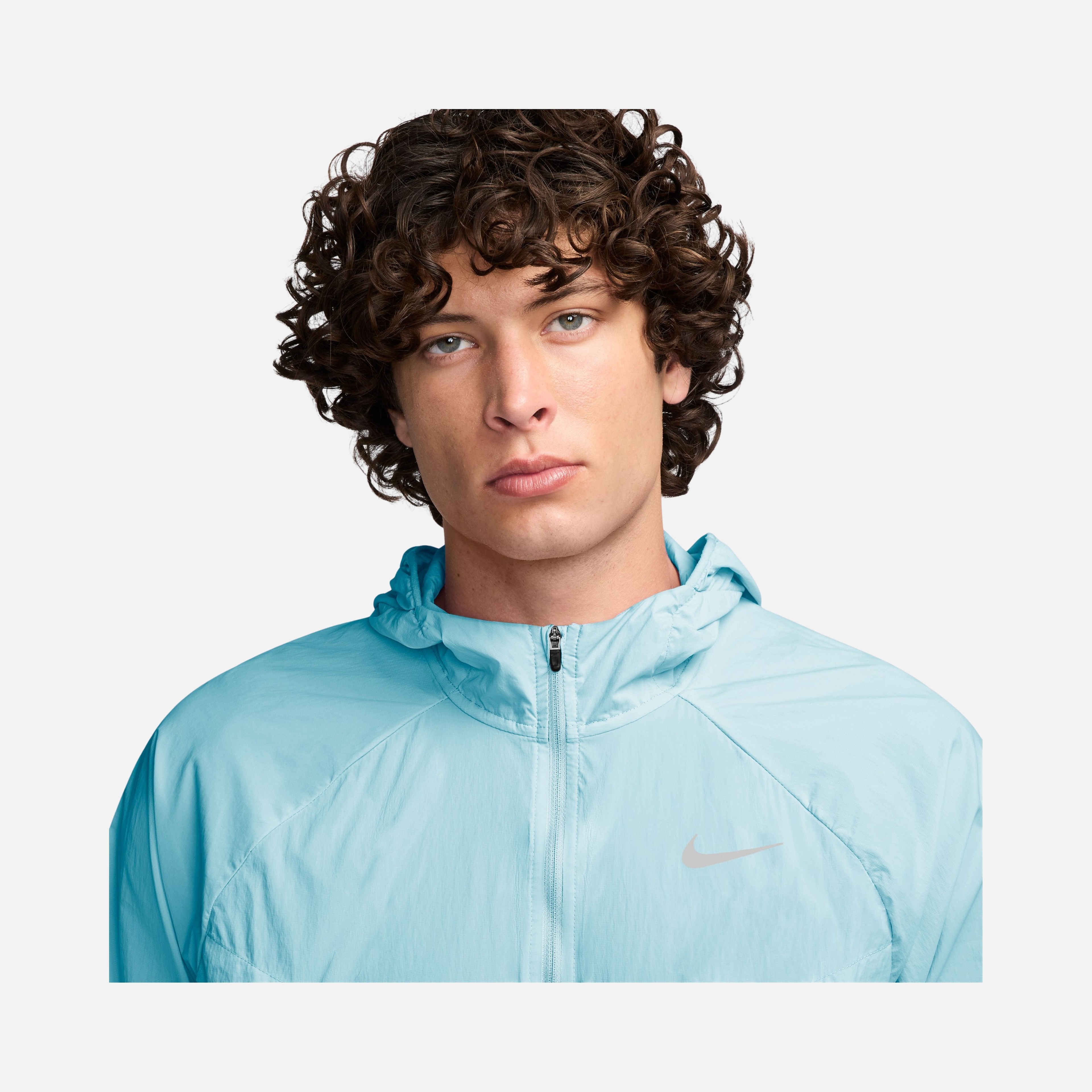 Nike Stride Repel UV Running Full-Zip Hooded Erkek Ceket