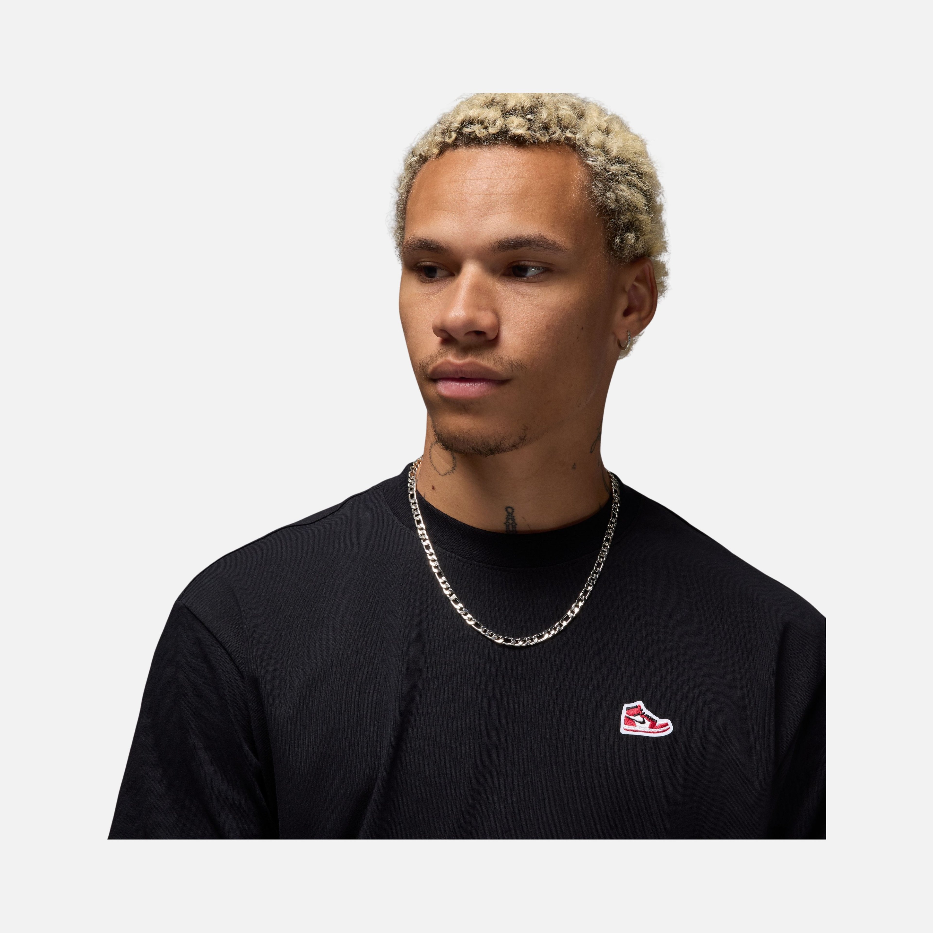 Nike Michael Jordan Brand Sneaker Patch Short-Sleeve Erkek Tişört