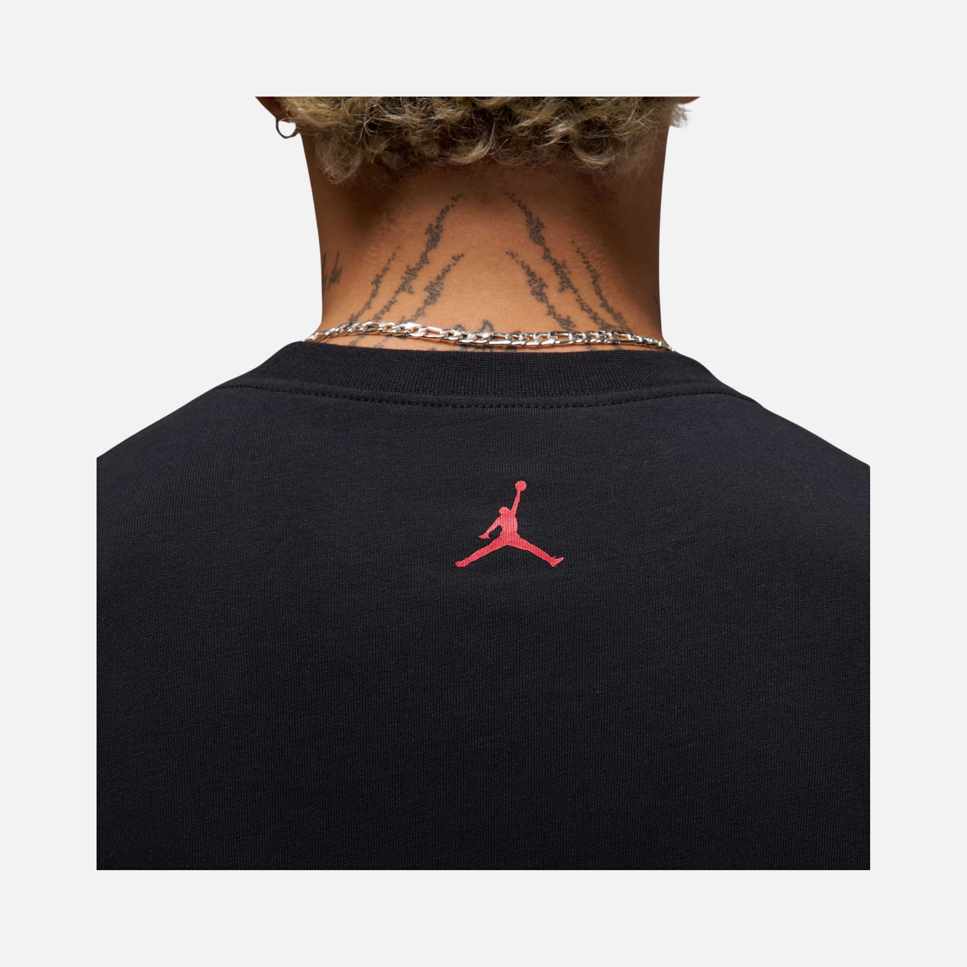Nike Michael Jordan Brand Sneaker Patch Short-Sleeve Erkek Tişört