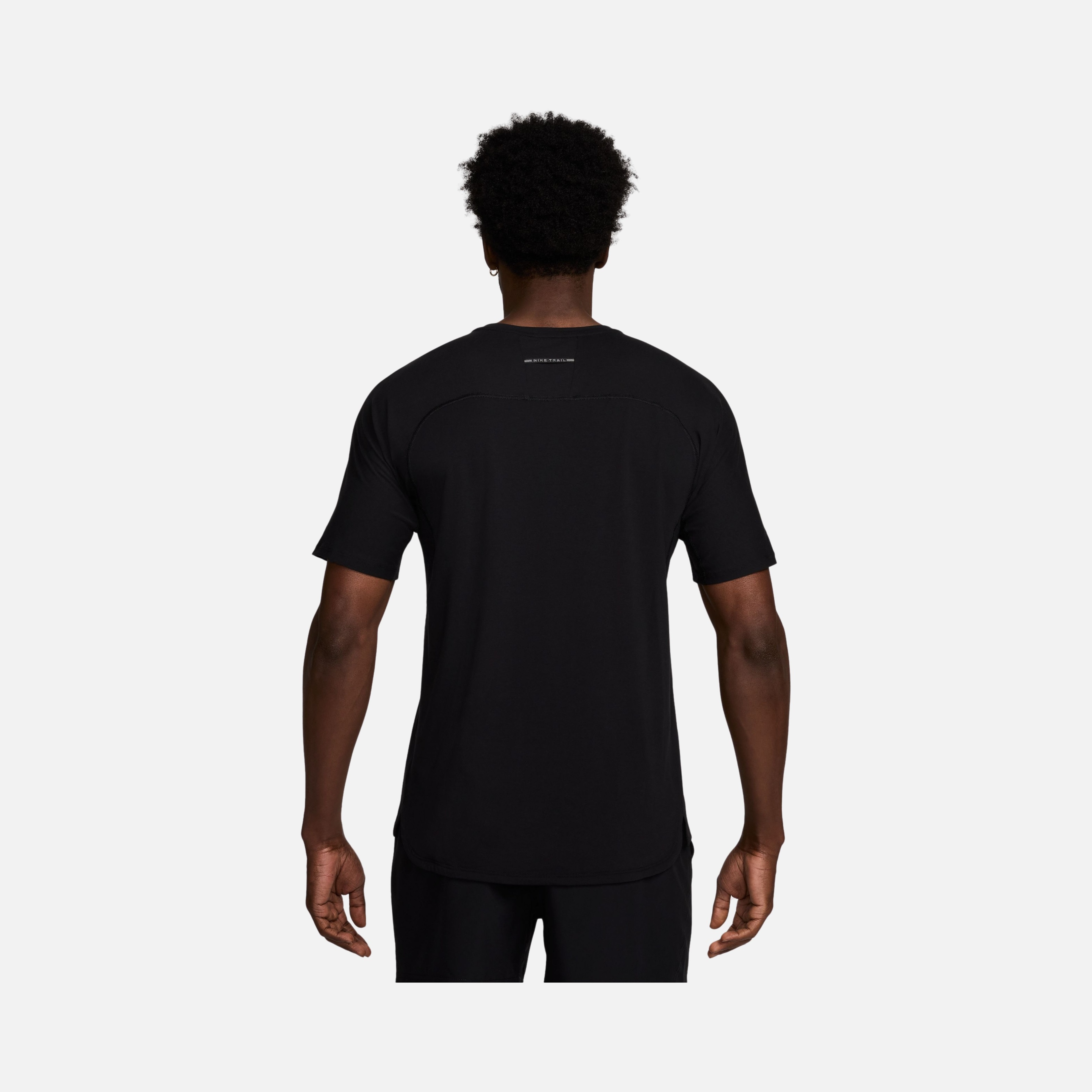 Nike Dri-Fit ADV Solar Chase Trail Running Short-Sleeve Erkek Tişört