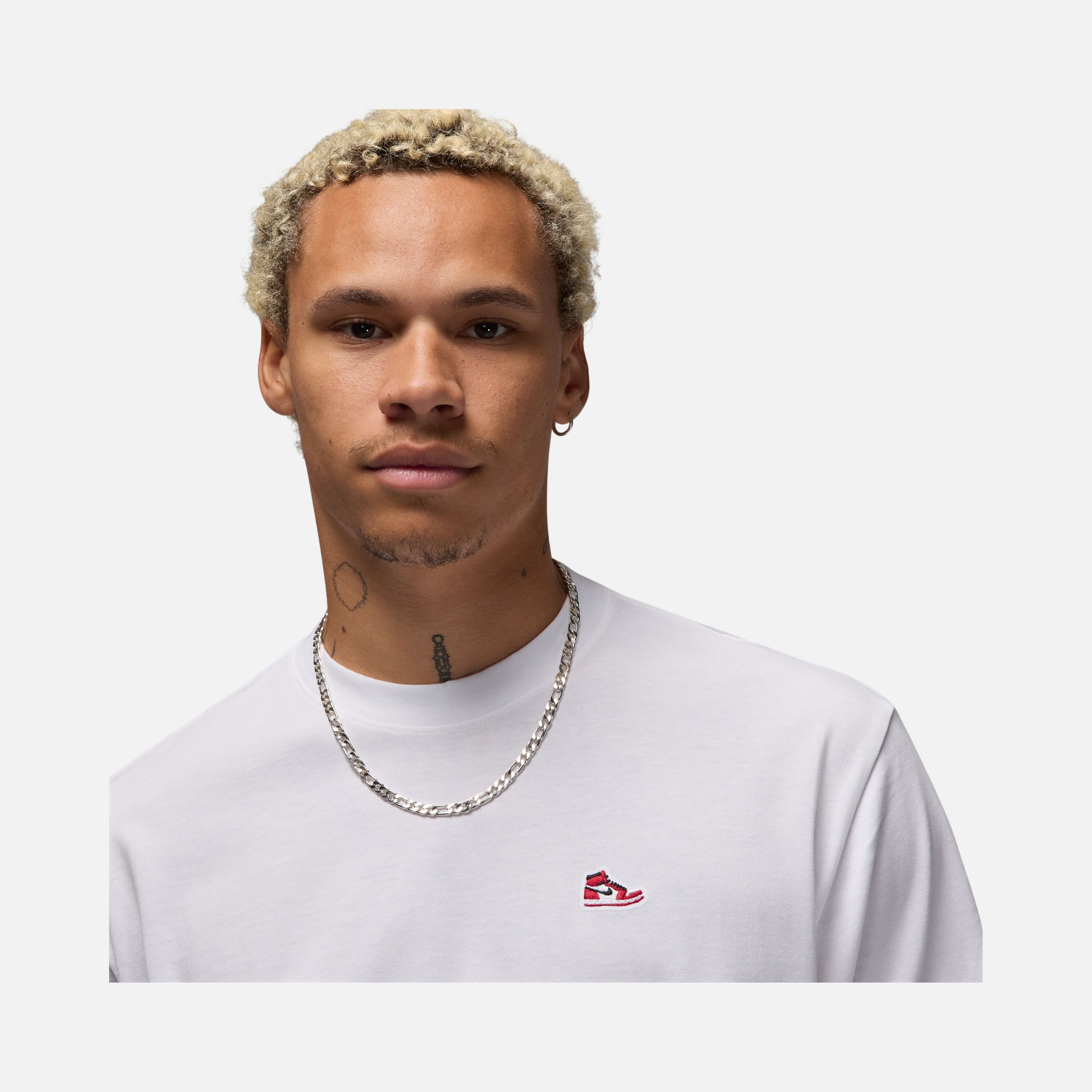 Nike Michael Jordan Brand Sneaker Patch Short-Sleeve Erkek Tişört