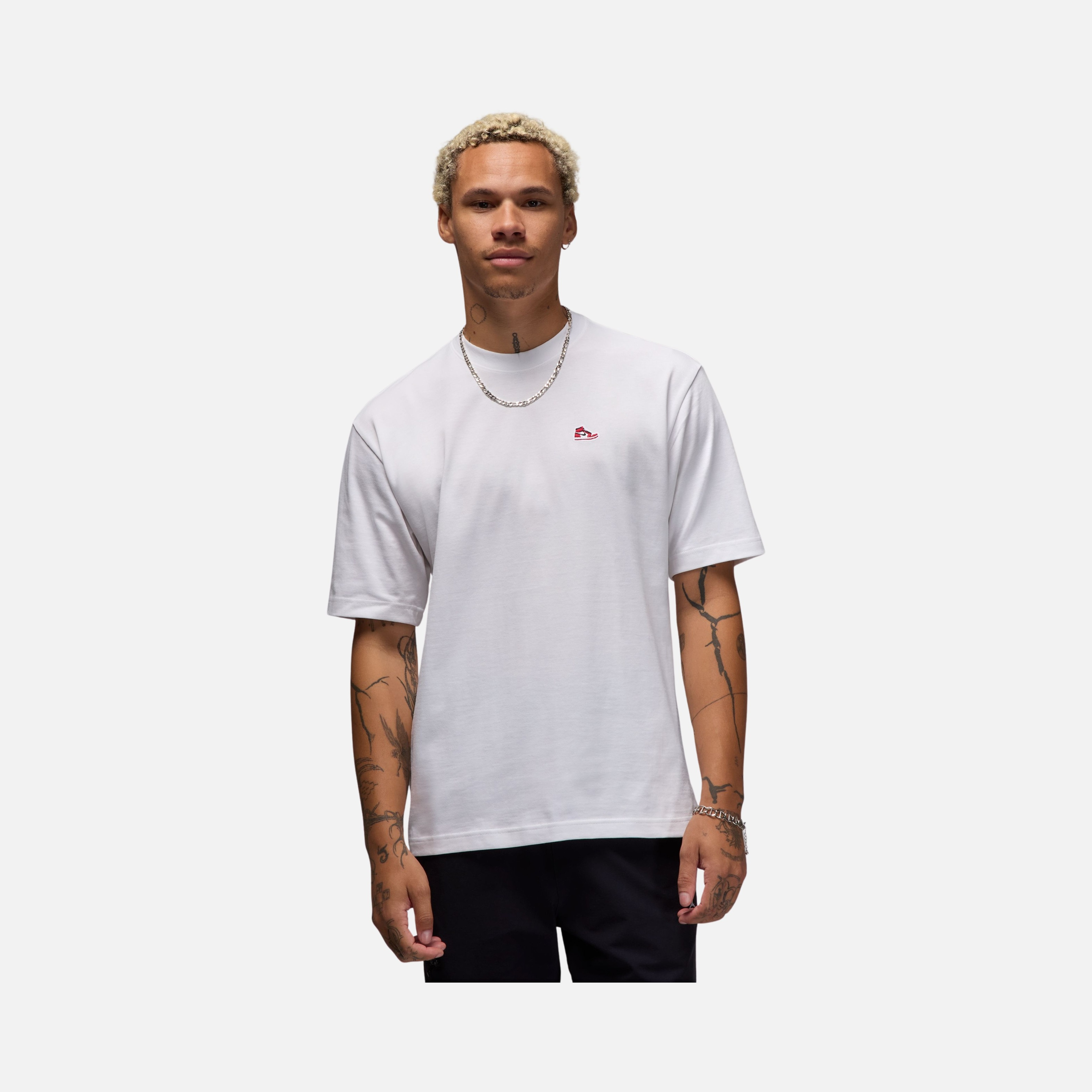 Nike Michael Jordan Brand Sneaker Patch Short-Sleeve Erkek Tişört
