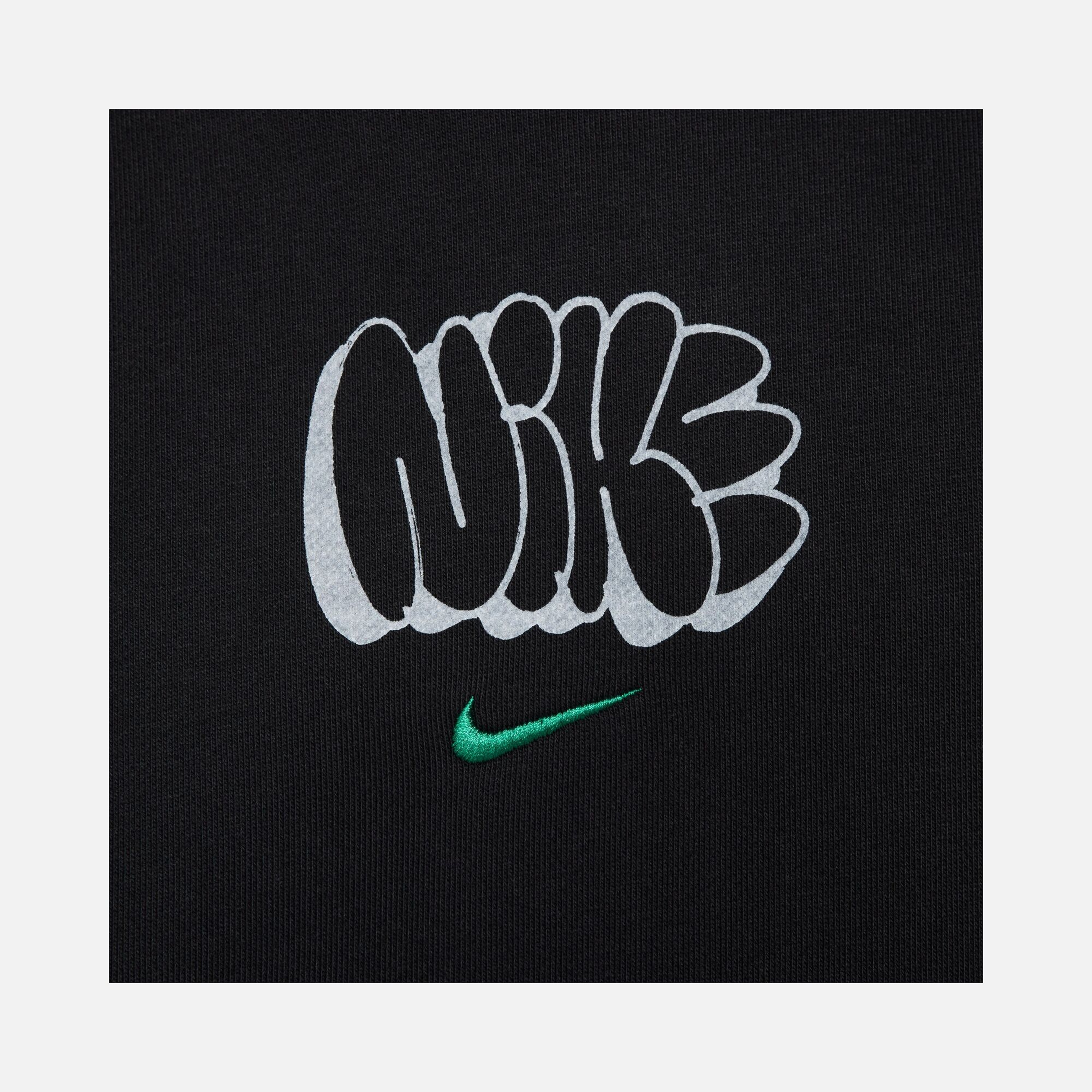 Nike Sportswear Solo Swoosh Graphics Fleece Hooded Erkek Sweatshirt