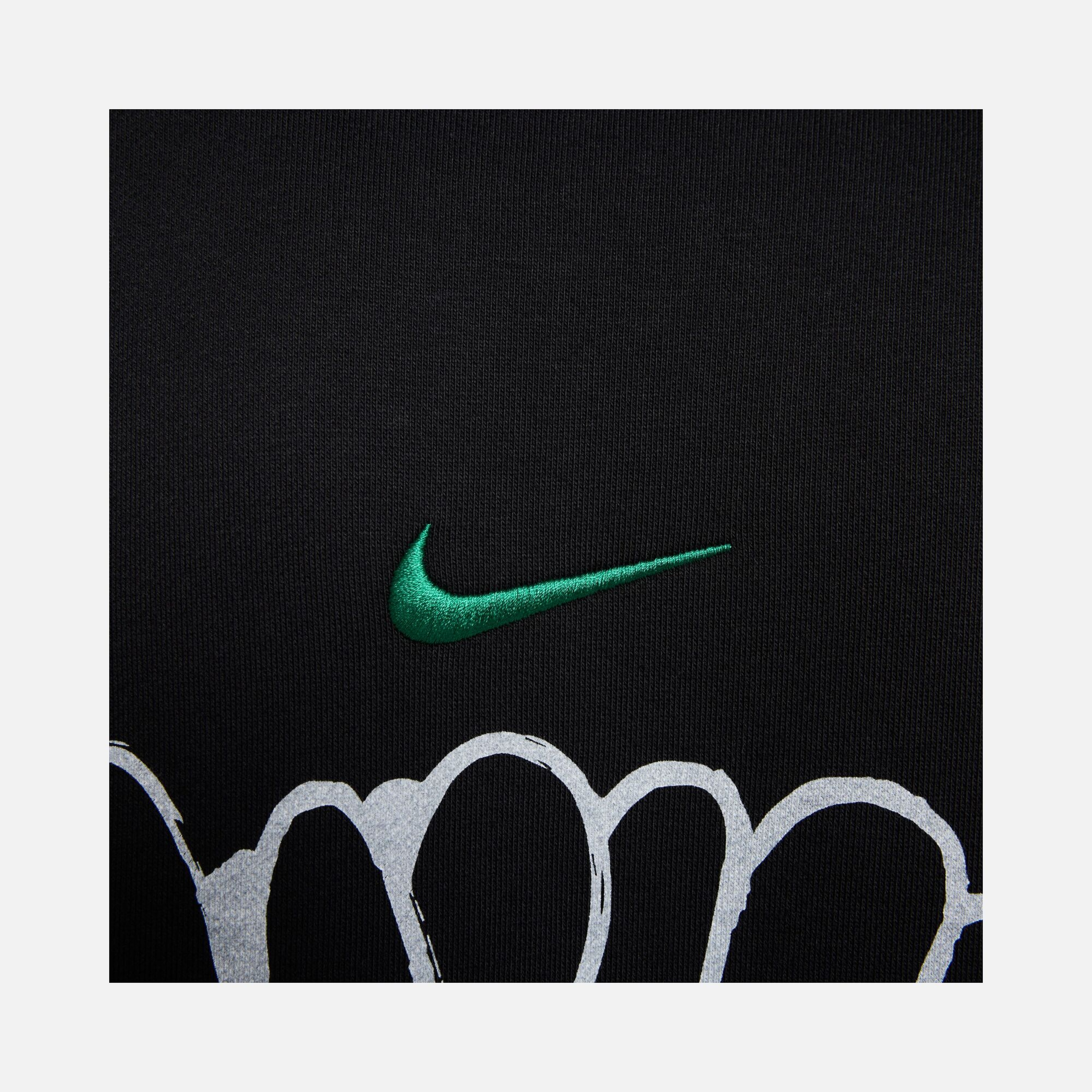 Nike Sportswear Solo Swoosh Graphics Fleece Hooded Erkek Sweatshirt