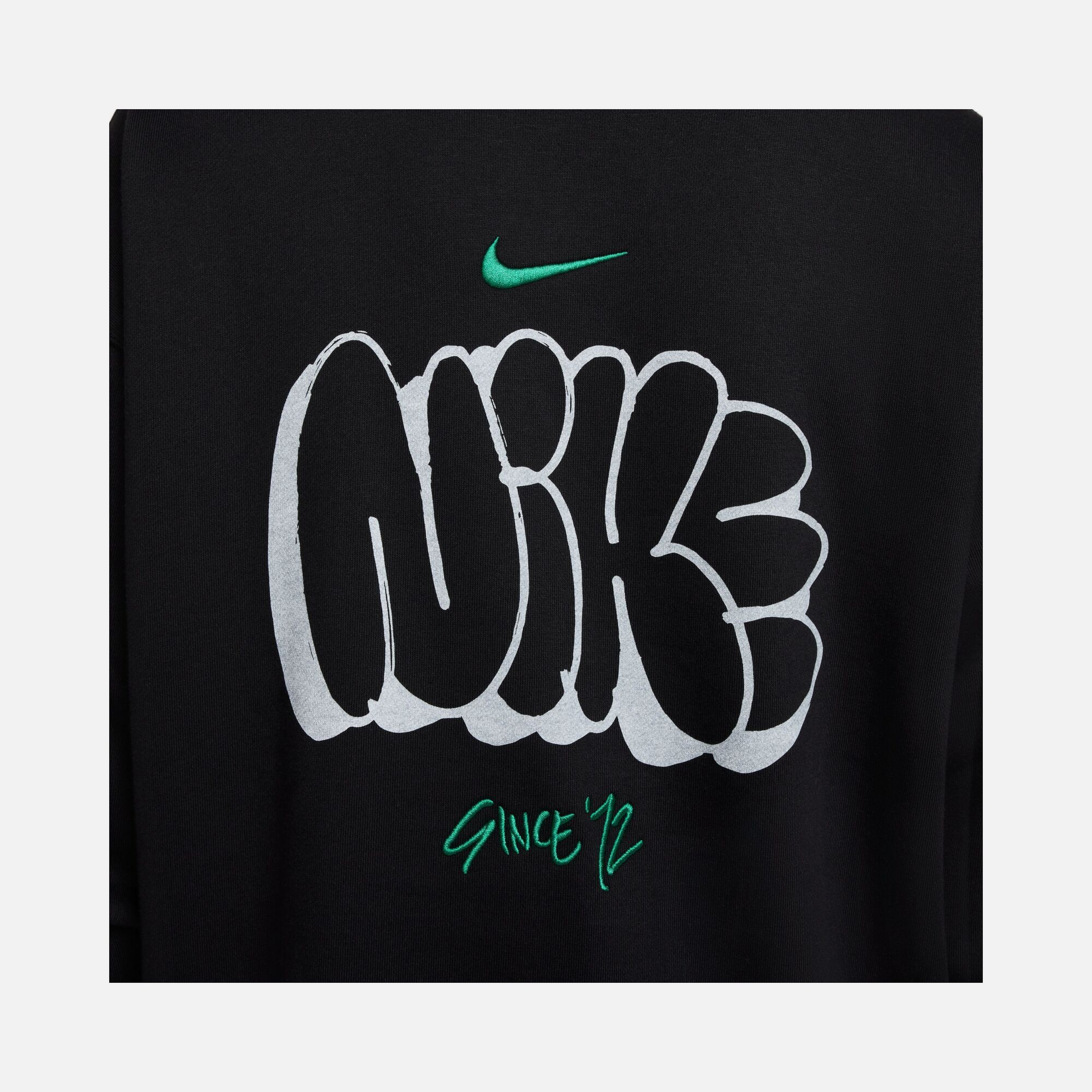 Nike Sportswear Solo Swoosh Graphics Fleece Hooded Erkek Sweatshirt