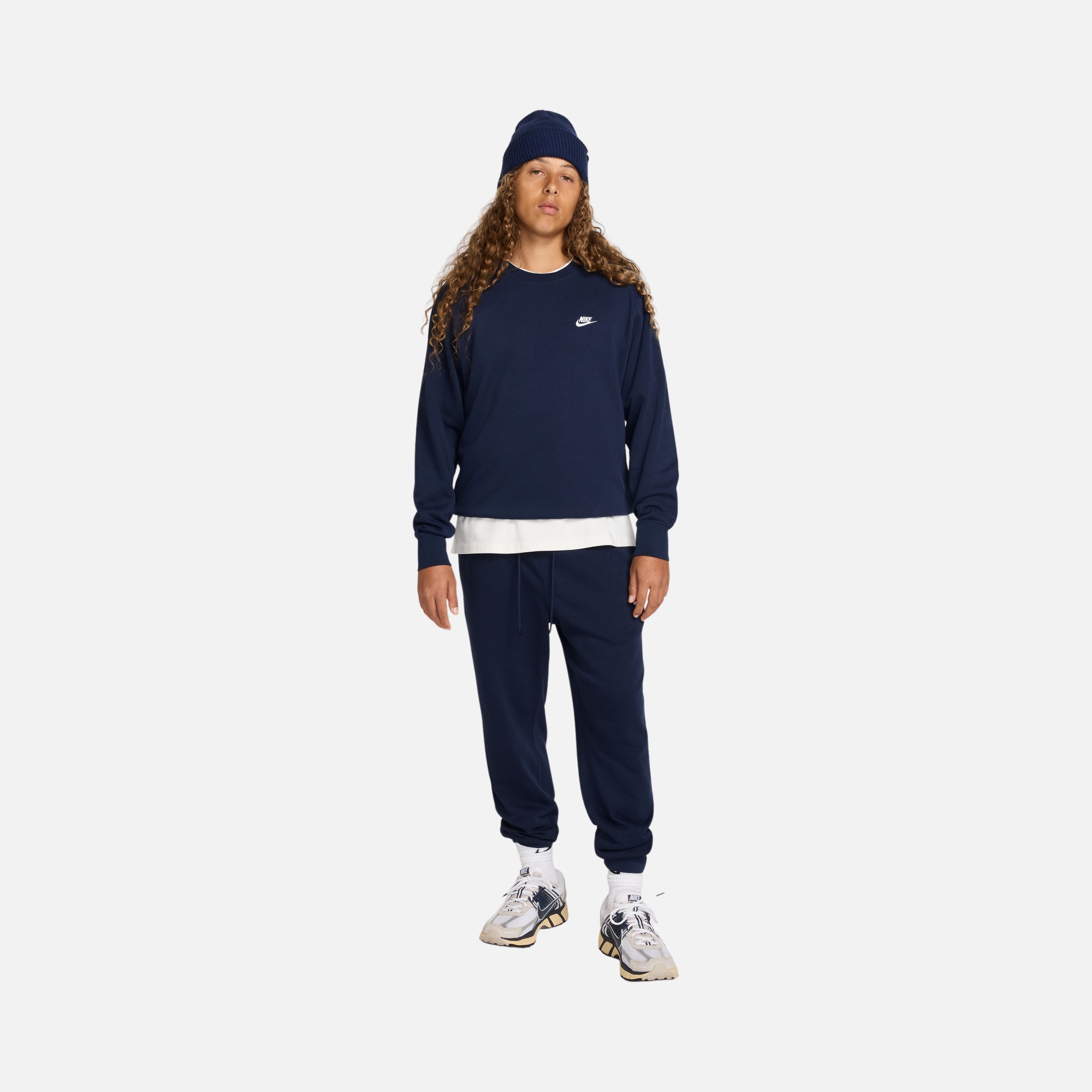 Nike Sportswear Club French Terry Crew Erkek Sweatshirt