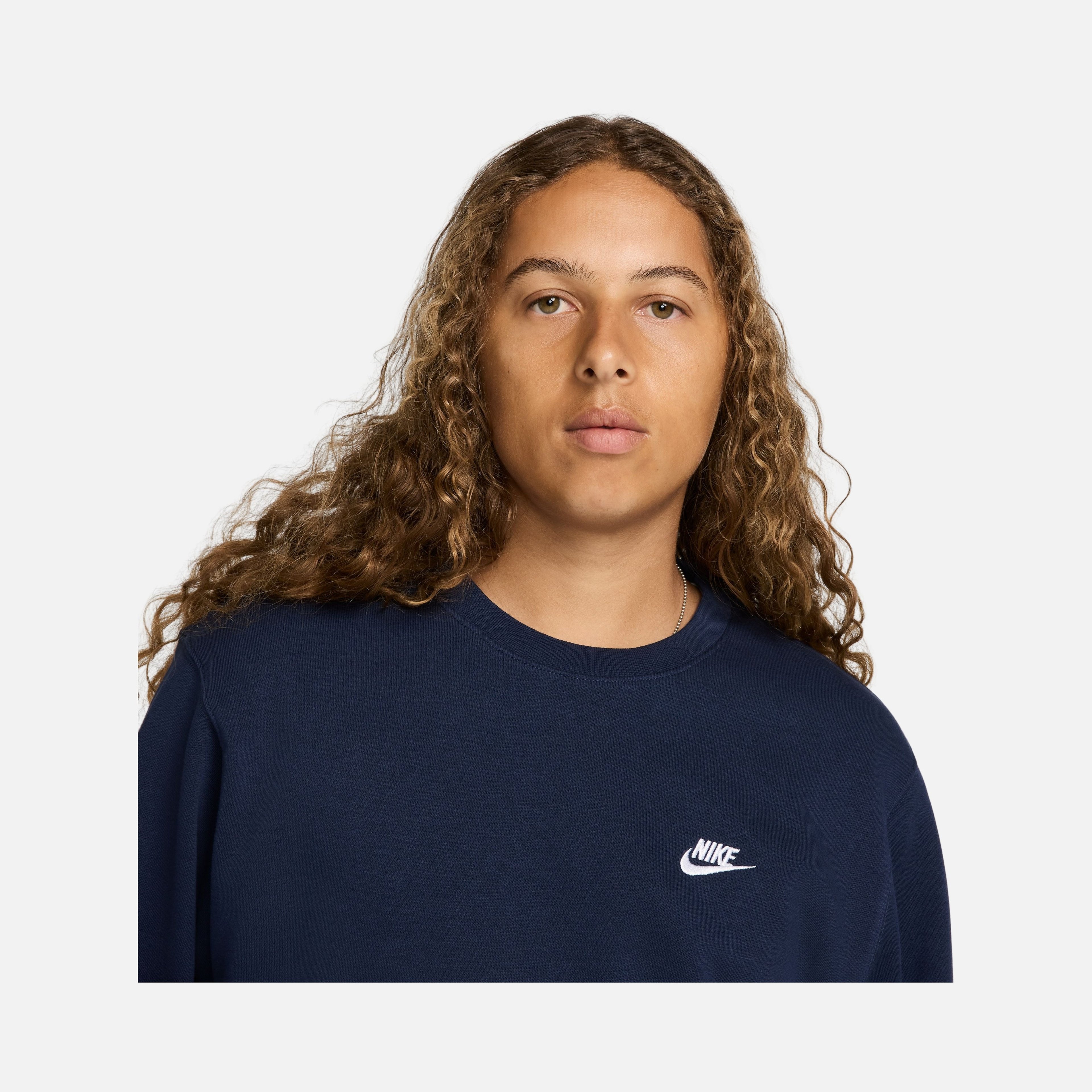 Nike Sportswear Club French Terry Crew Erkek Sweatshirt