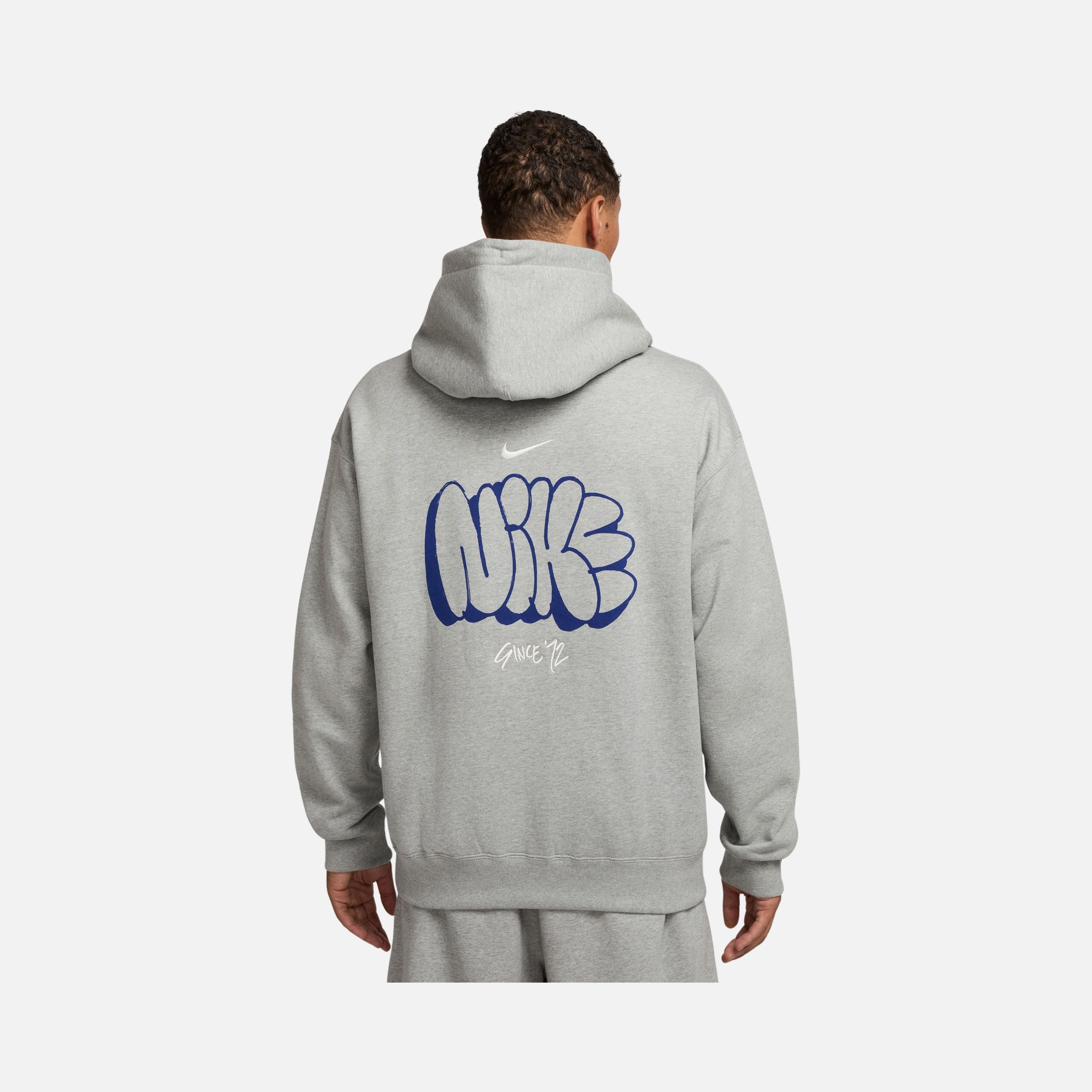 Nike Sportswear Solo Swoosh Graphics Fleece Hooded Erkek Sweatshirt