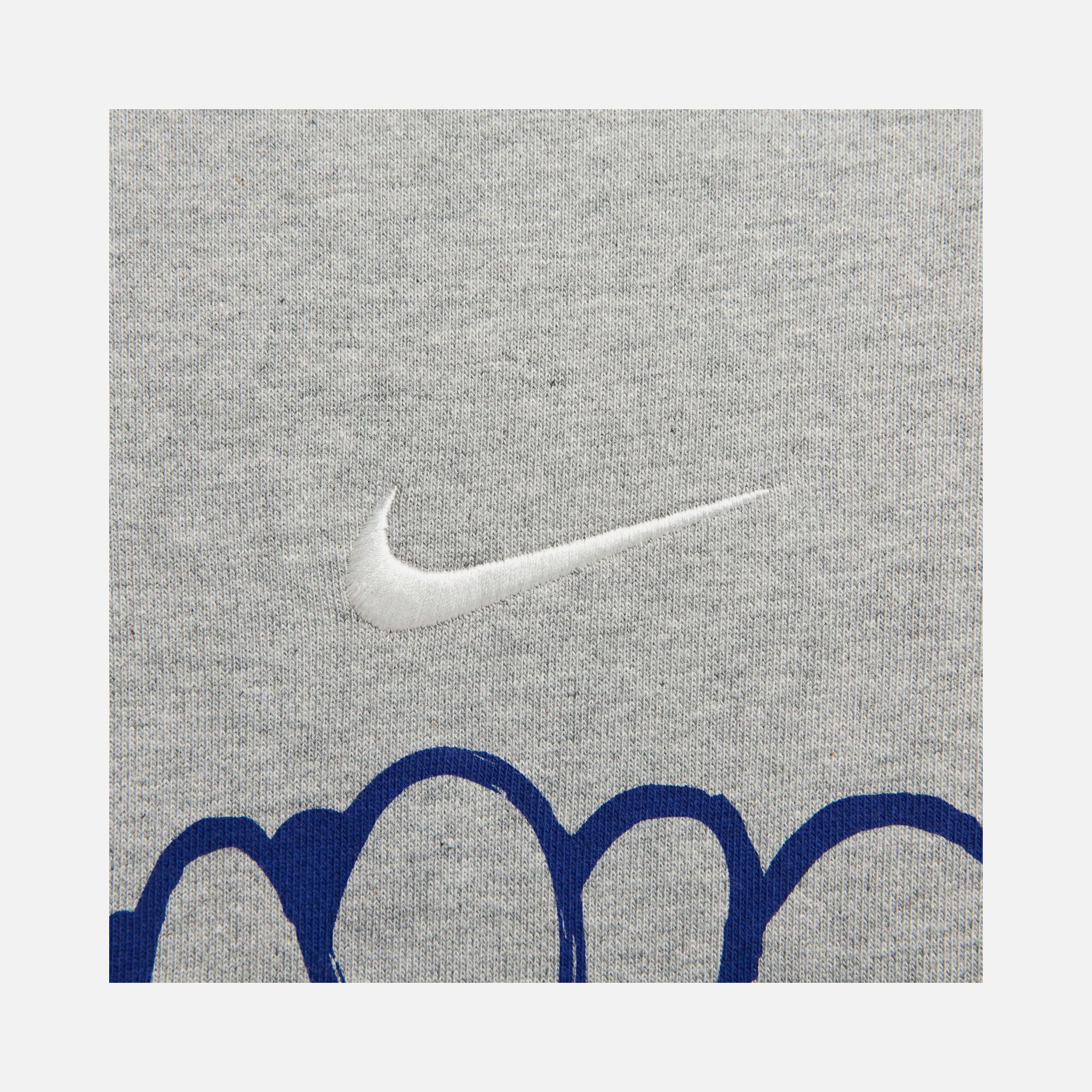 Nike Sportswear Solo Swoosh Graphics Fleece Hooded Erkek Sweatshirt