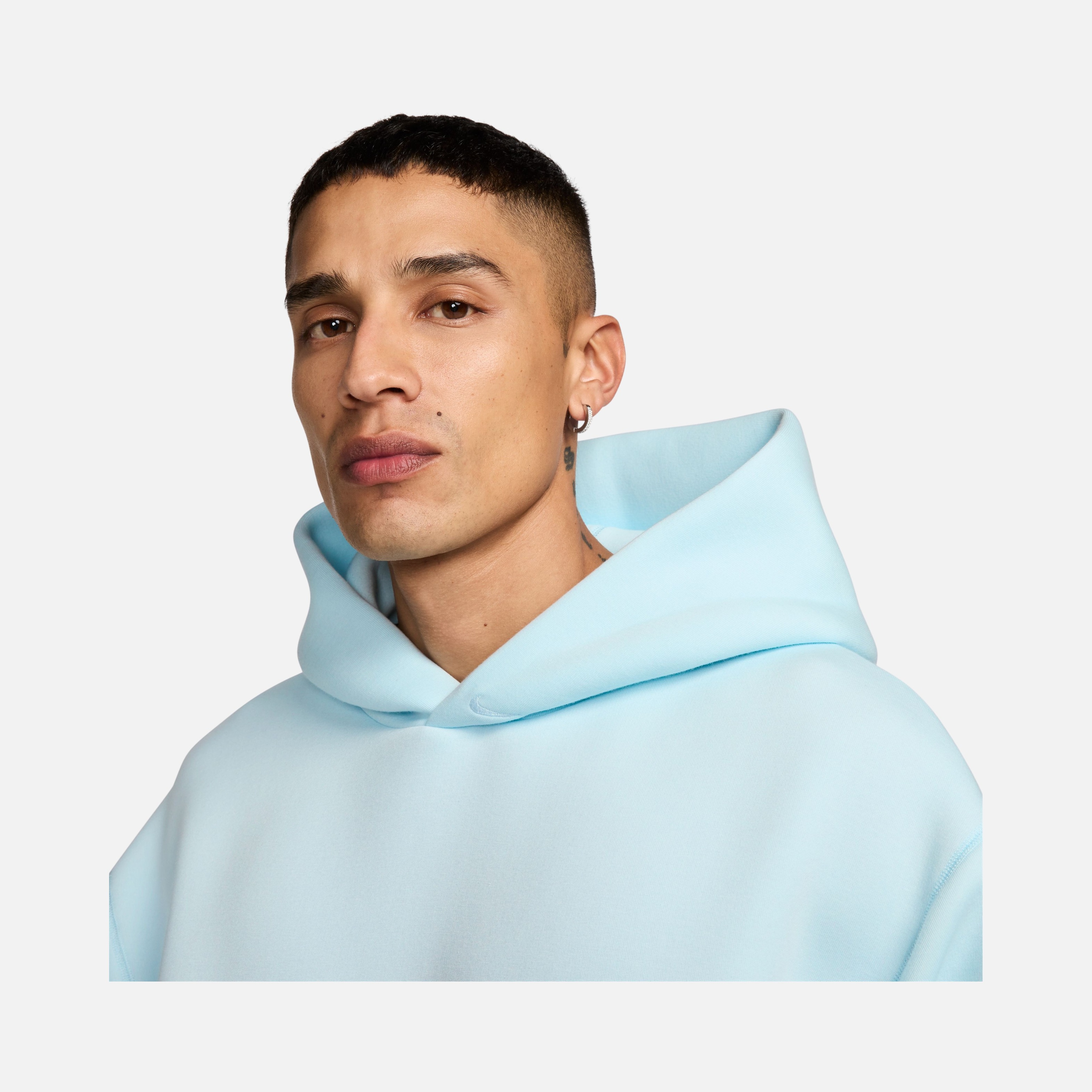 Nike Sportswear Tech Fleece Extra Wide Cut Hooded Erkek Sweatshirt