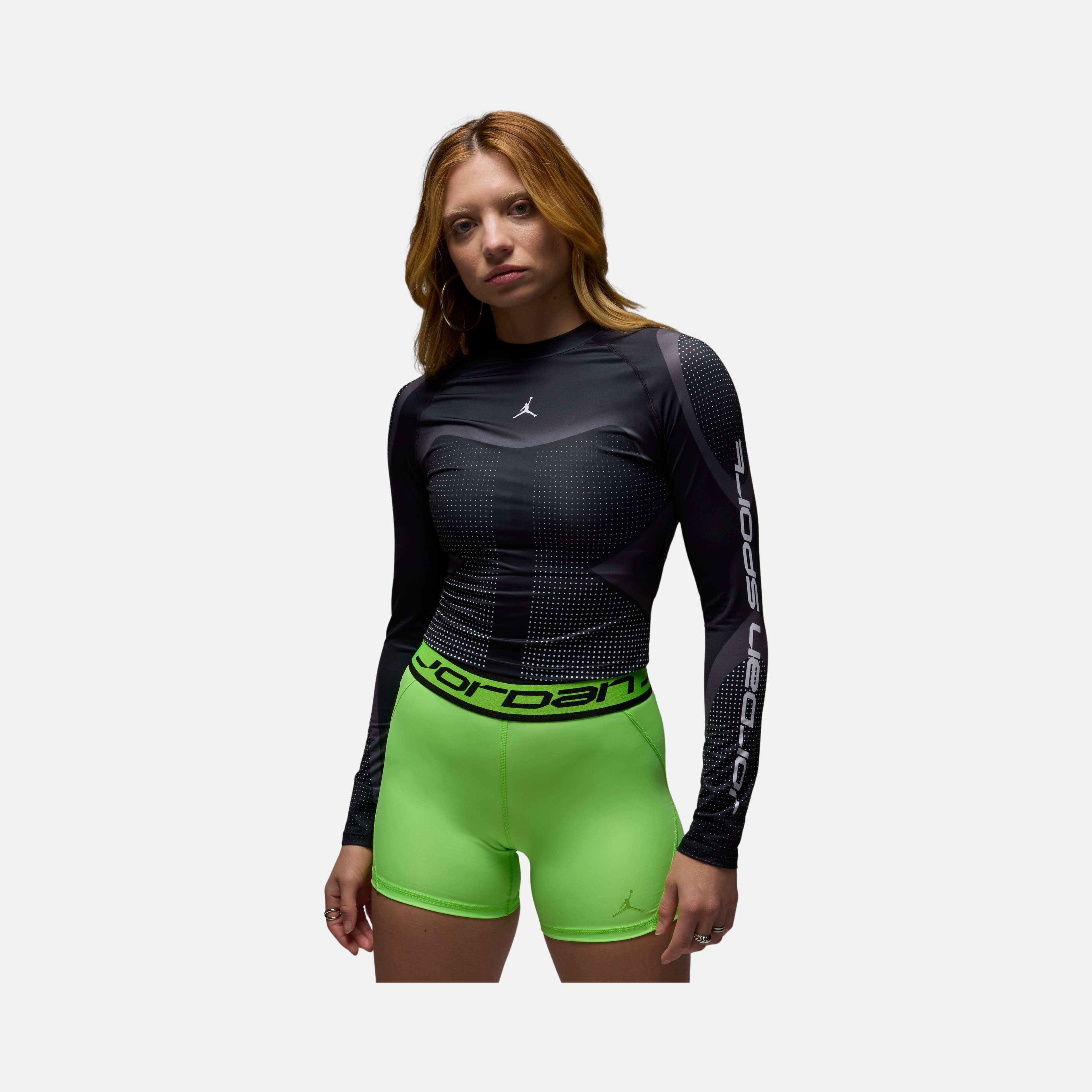 Nike Jordan Sport Dri-Fit Turtleneck Long-Sleeve Kadın Tişört