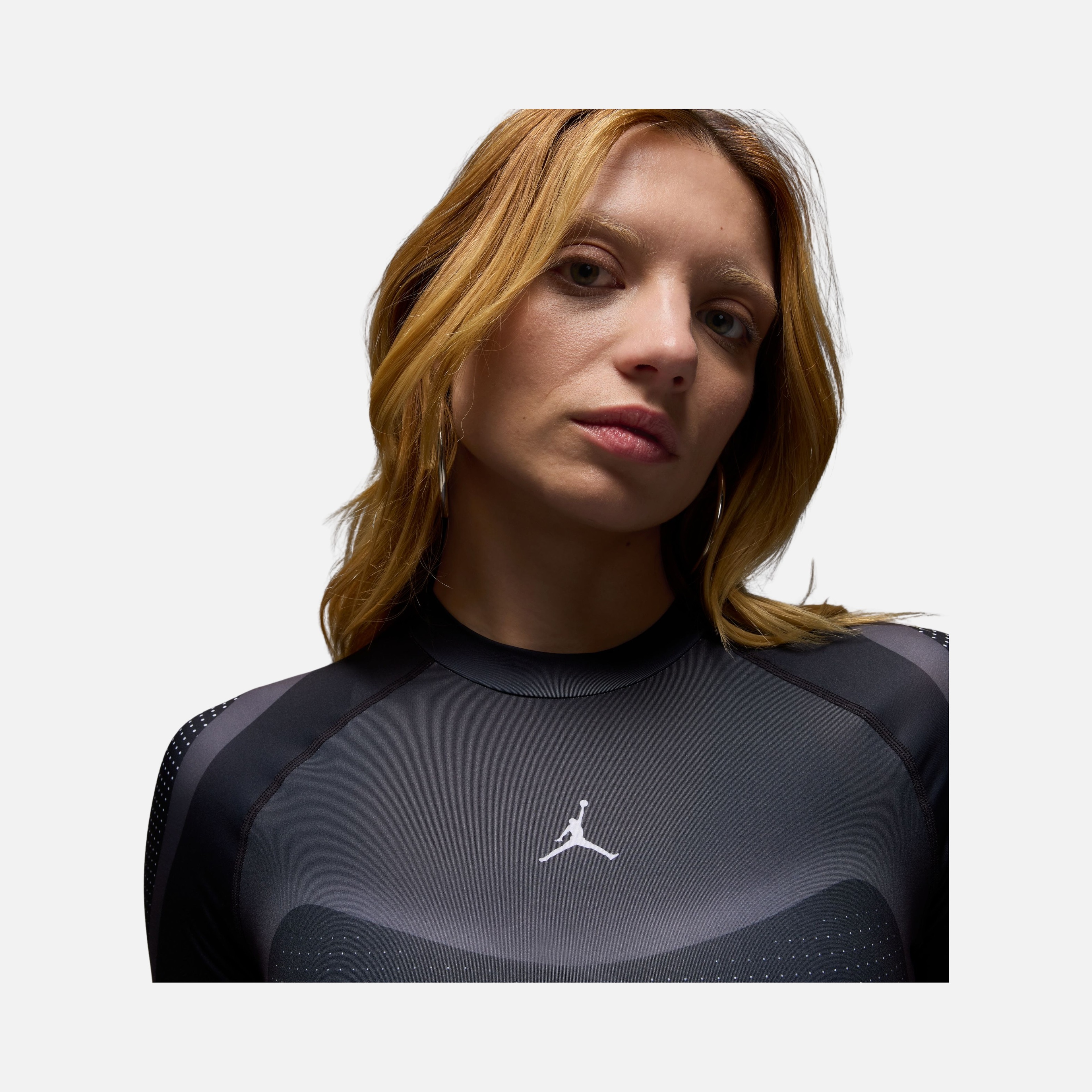 Nike Jordan Sport Dri-Fit Turtleneck Long-Sleeve Kadın Tişört