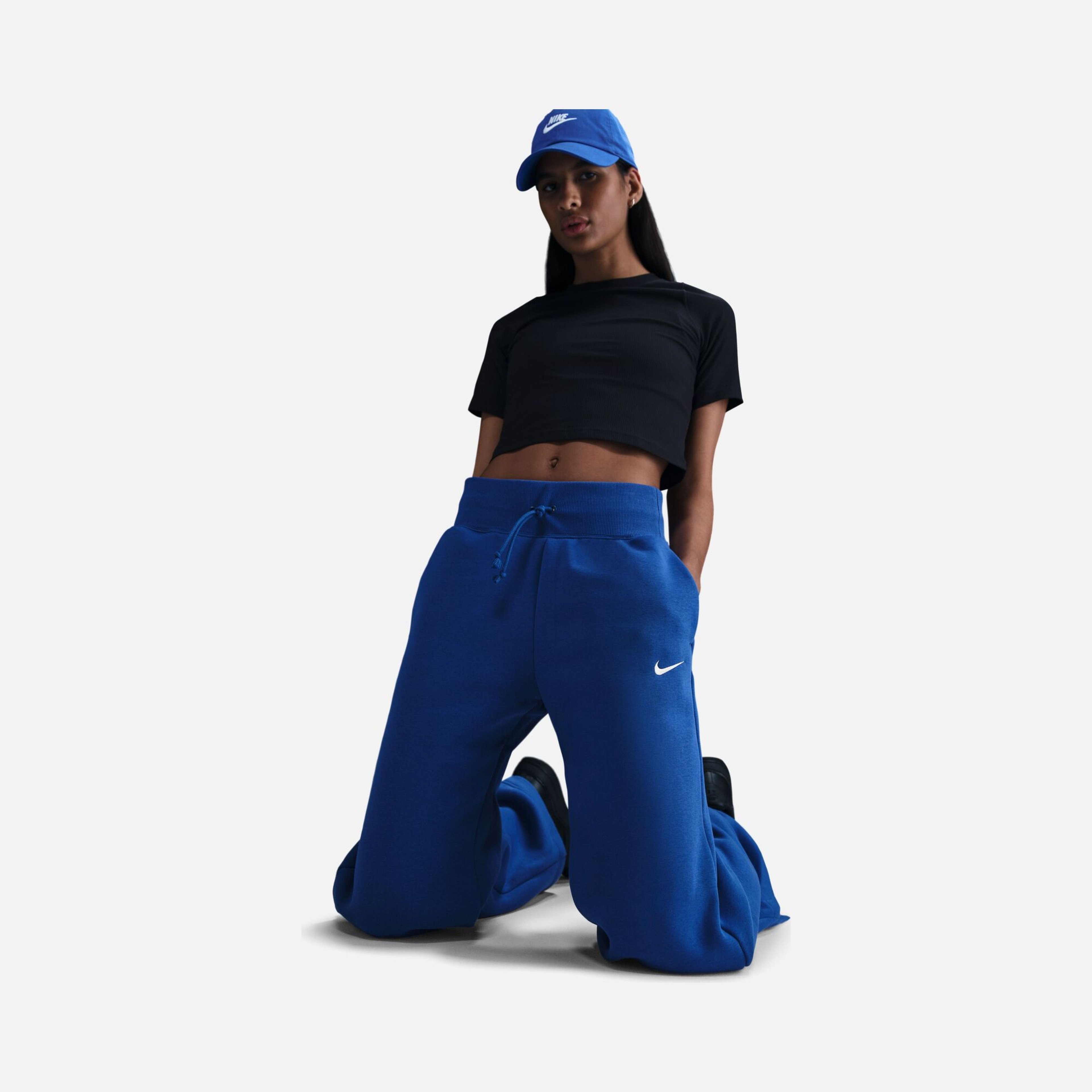 Nike Sportswear Phoenix Fleece High-Waisted Wide Kadın Eşofman Altı