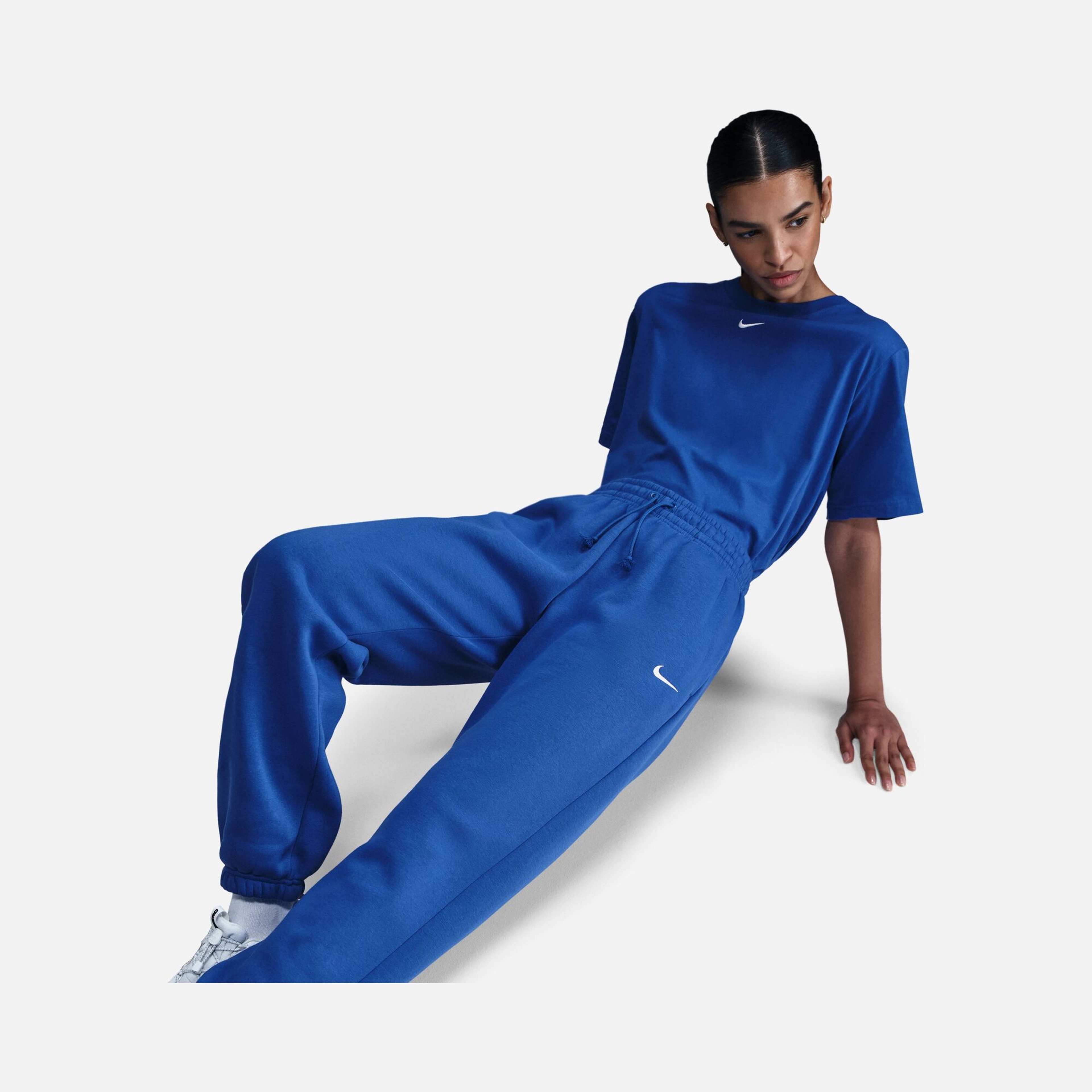 Nike Sportswear Phoenix Fleece High-Waisted Oversized Kadın Eşofman Altı