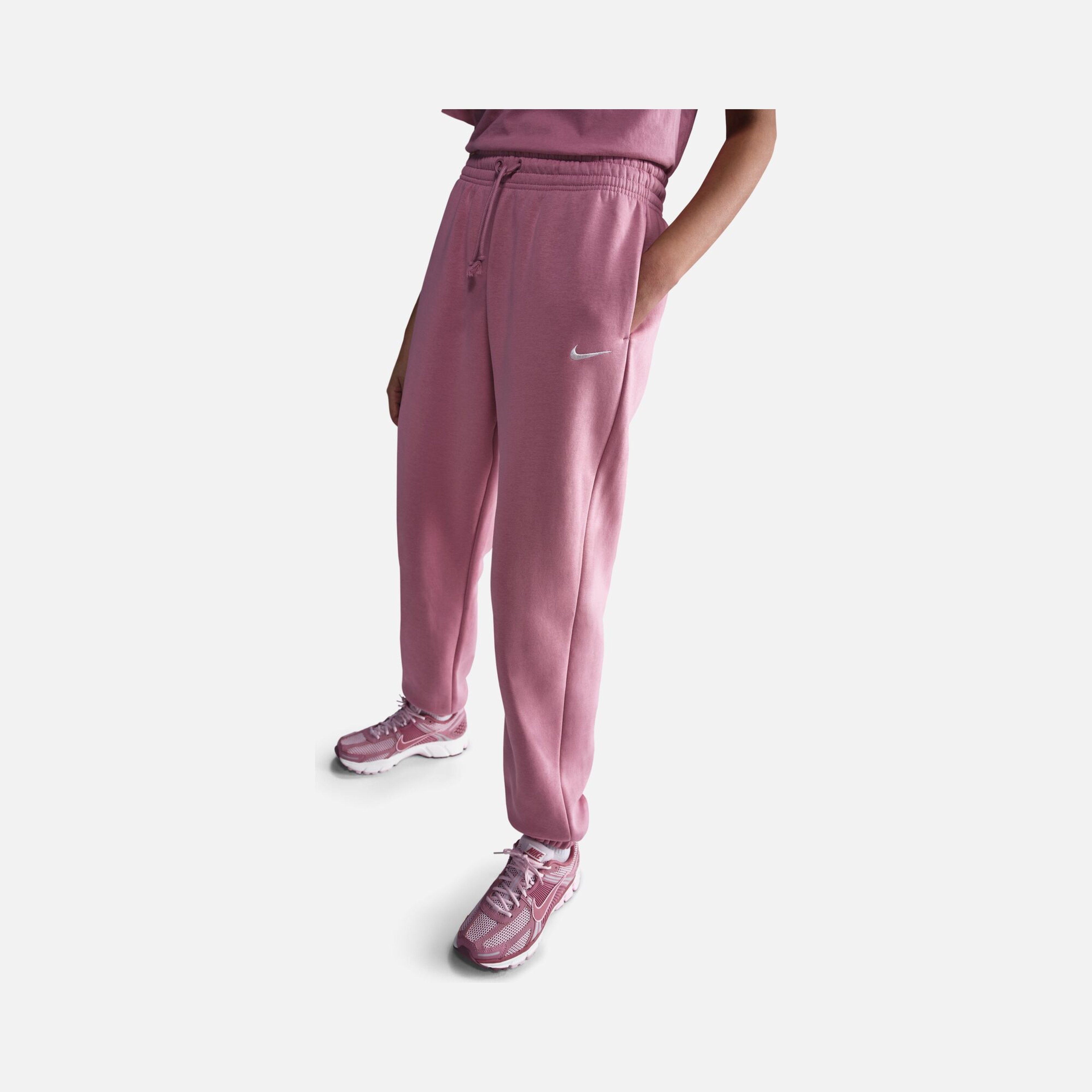 Nike Sportswear Phoenix Fleece High-Waisted Oversized Kadın Eşofman Altı