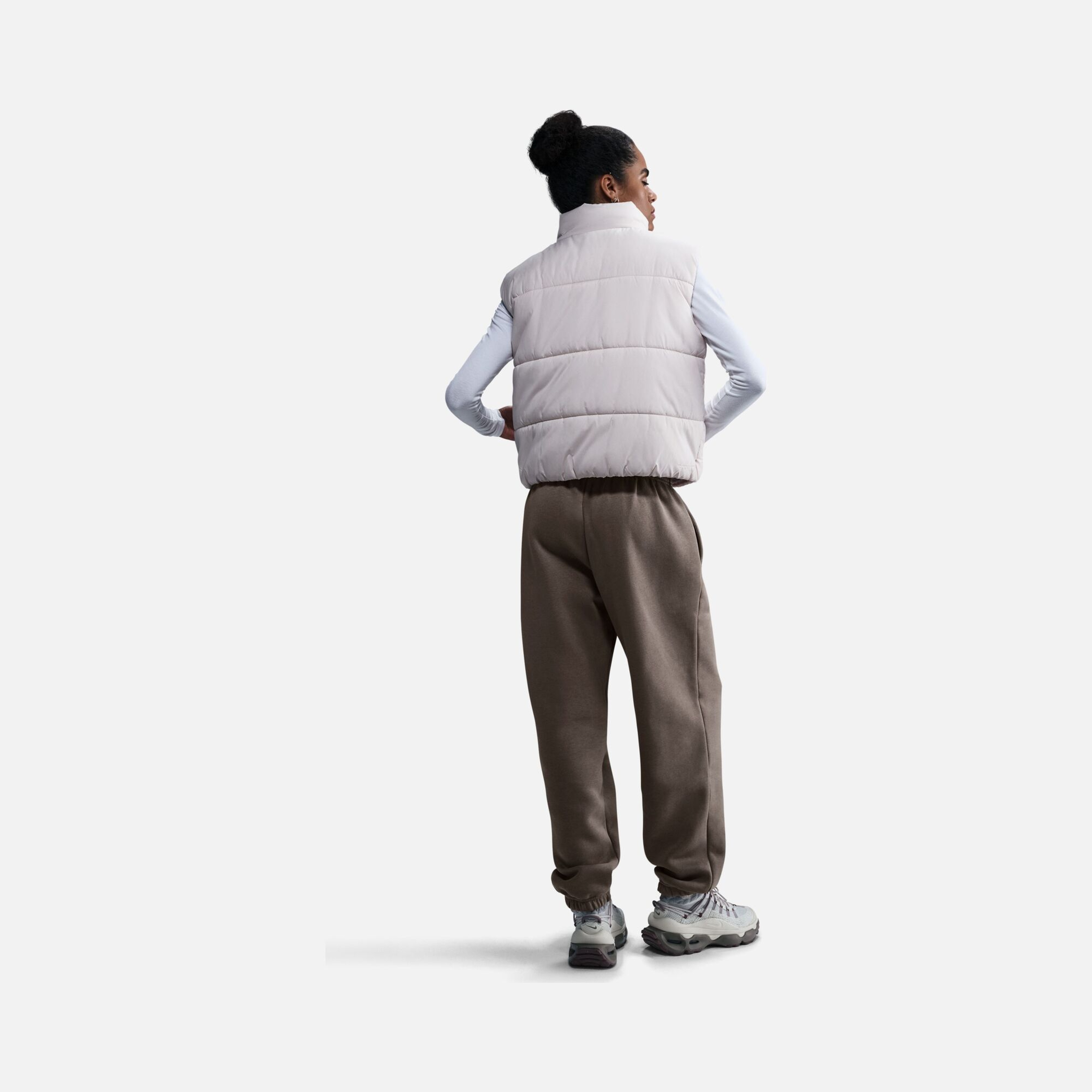 Nike Sportswear Phoenix Fleece High-Waisted Oversized Kadın Eşofman Altı