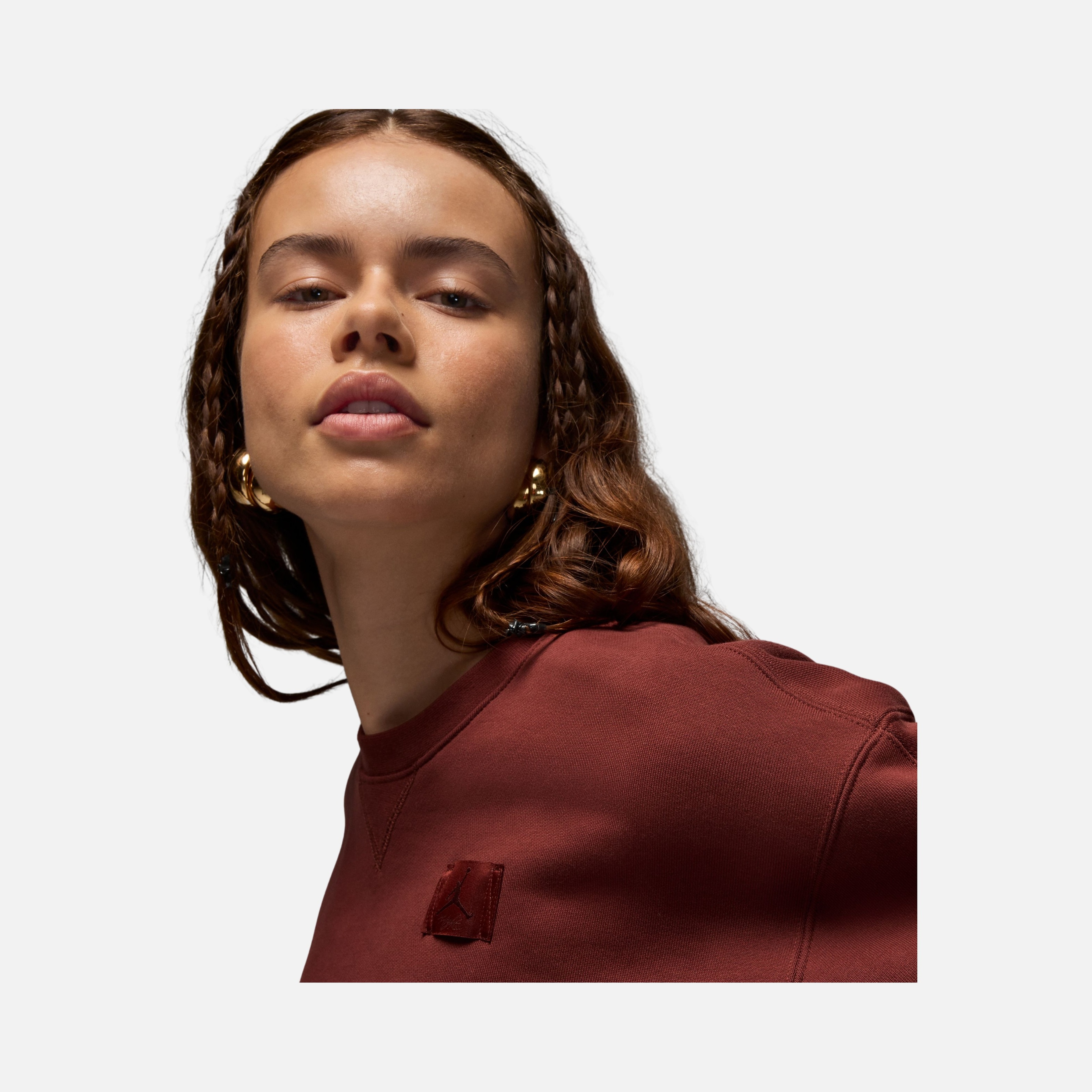 Nike Jordan Flight Fleece Nov Cropped Kadın Sweatshirt