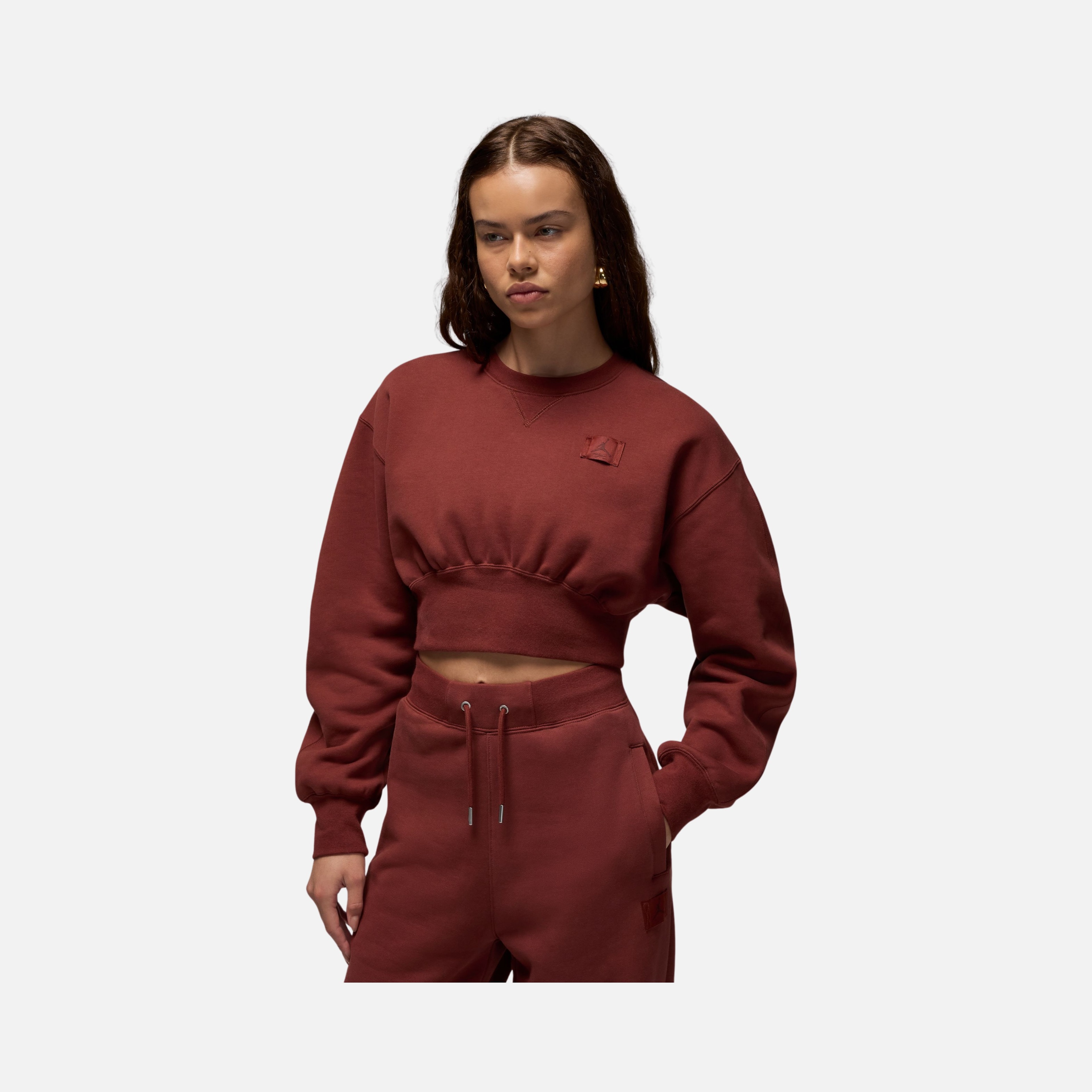 Nike Jordan Flight Fleece Nov Cropped Kadın Sweatshirt