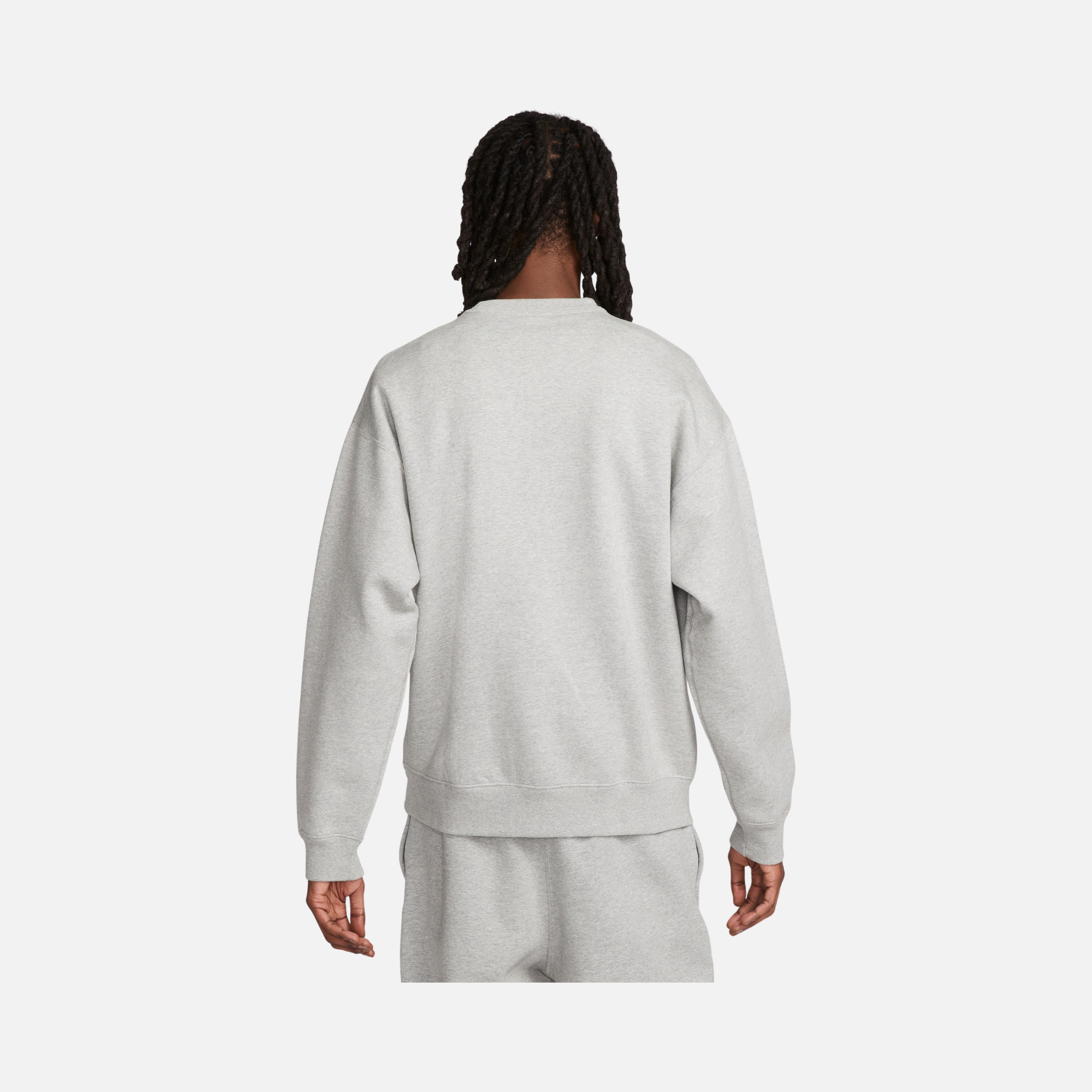 Nike Sportswear Solo Swoosh Fleece Crew Loose Cut Erkek Sweatshirt