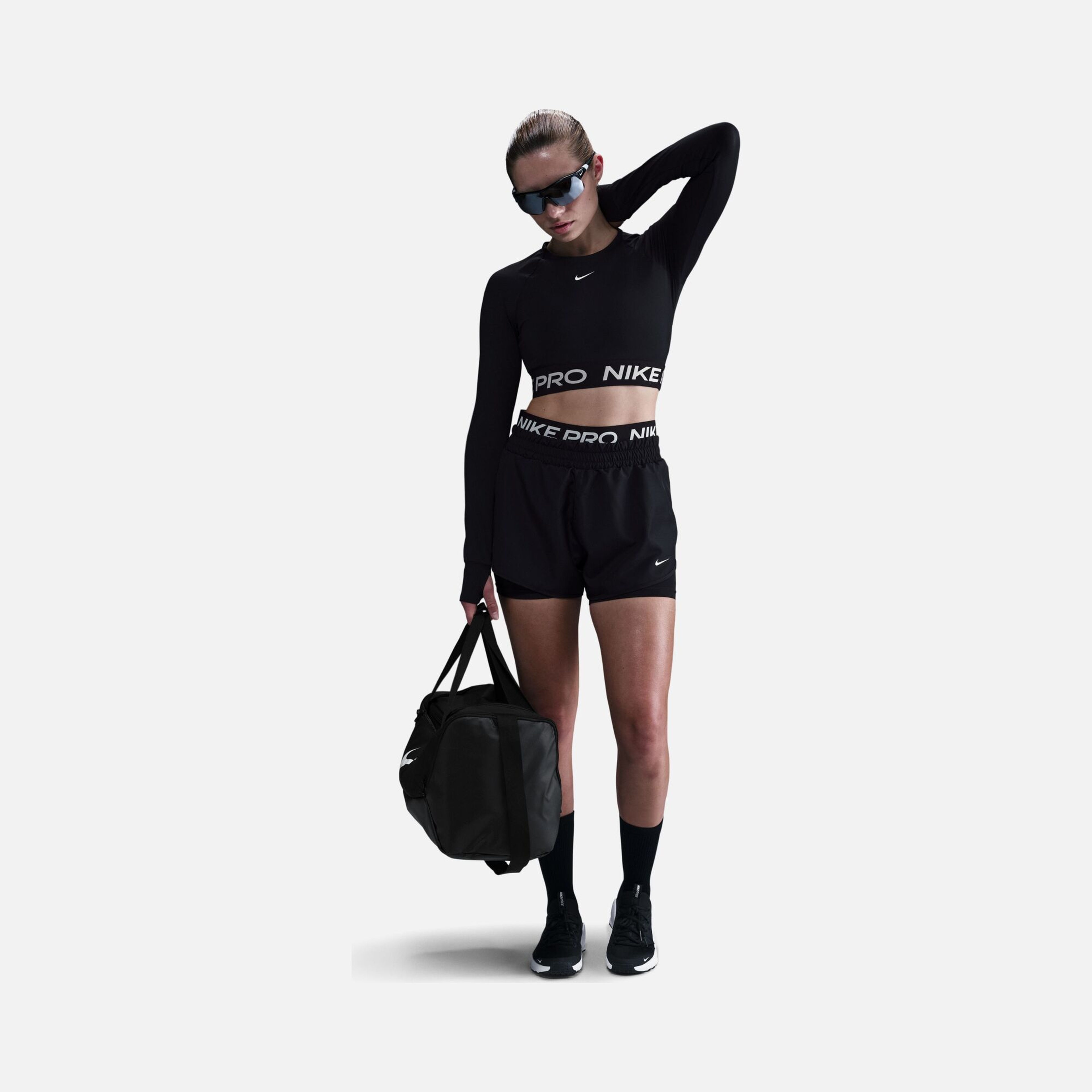 Nike Pro Dri-Fit 2-in-1 Training Kadın Şort