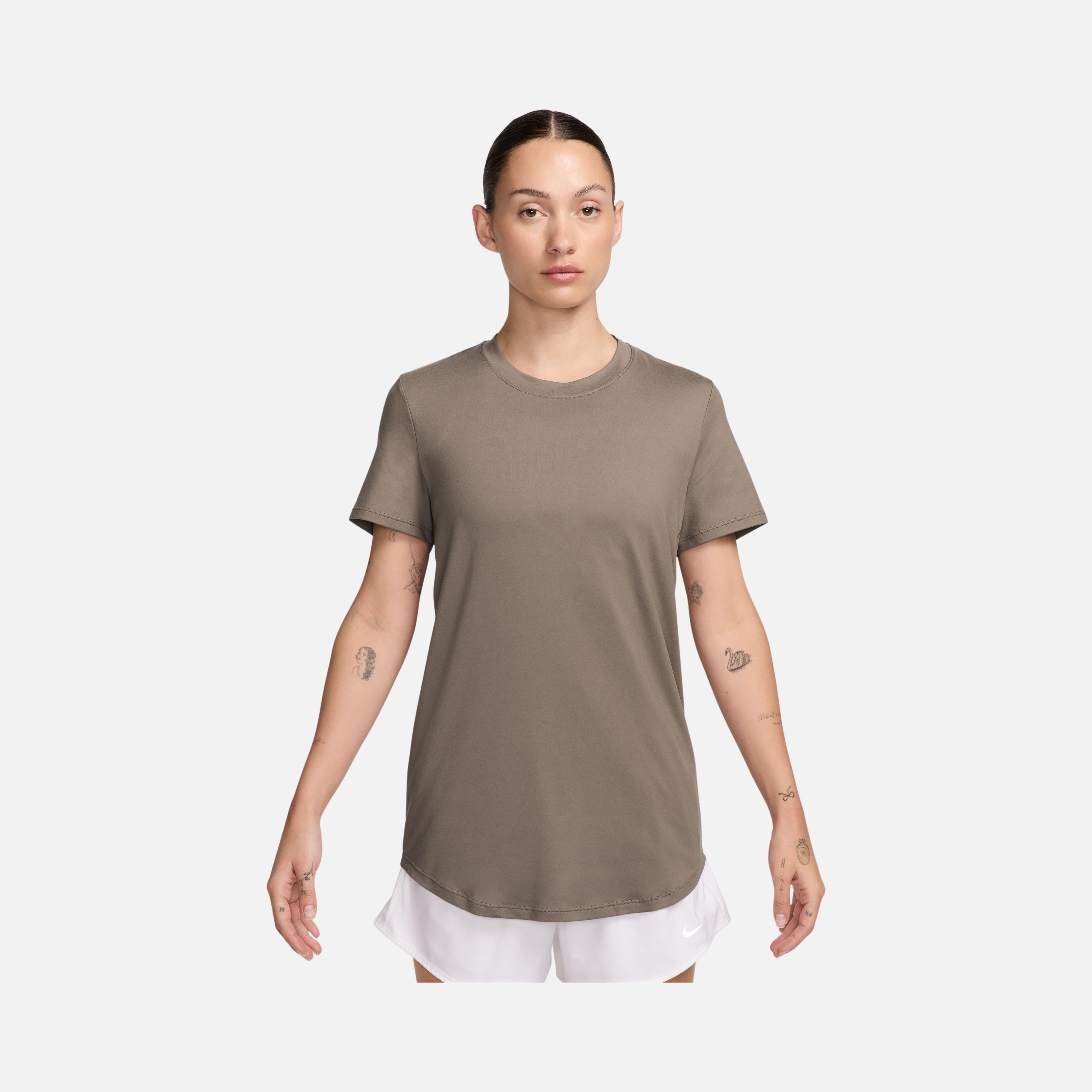 Nike One Dri-Fit Slim-Fit Training Short-Sleeve (Maternity) Kadın Tişört