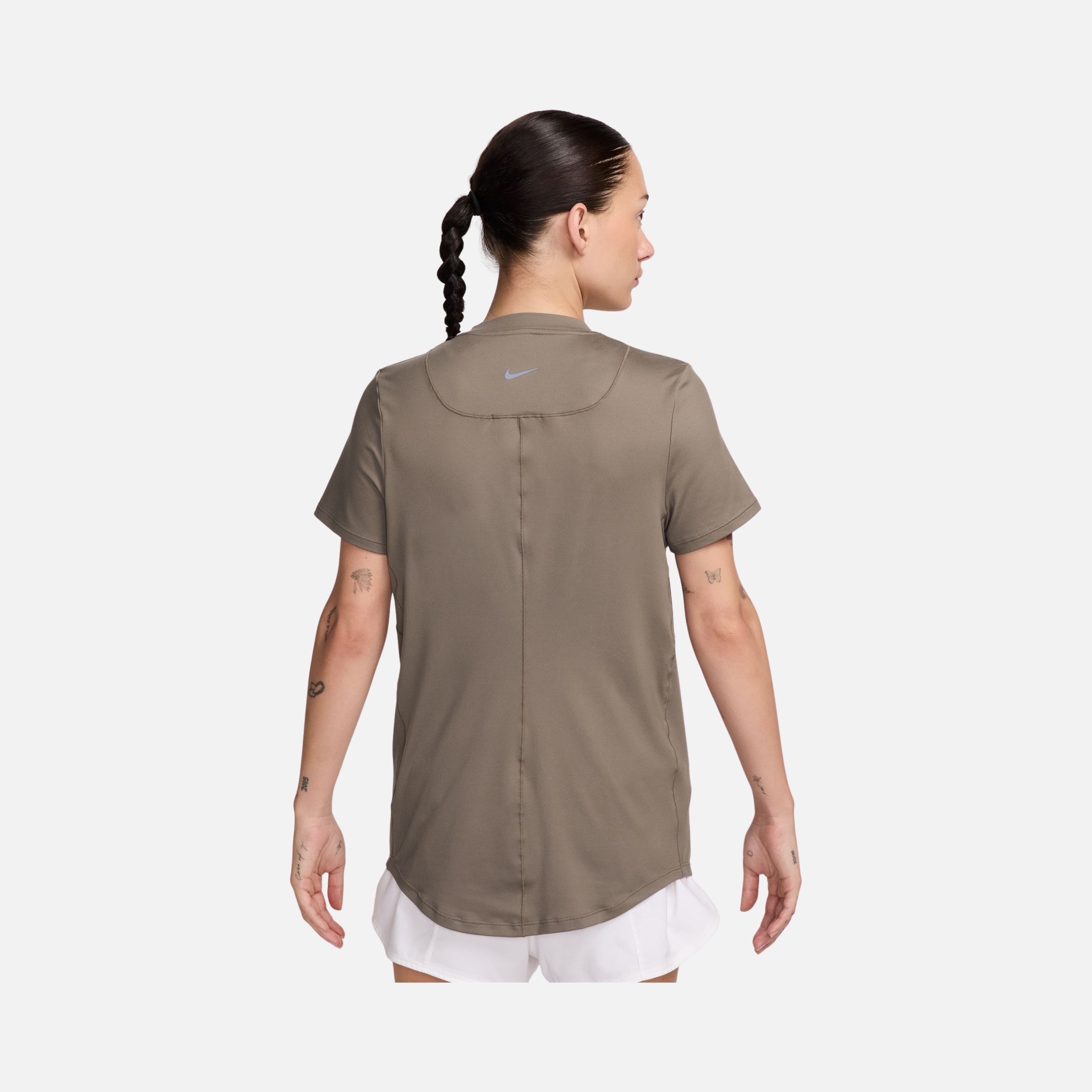 Nike One Dri-Fit Slim-Fit Training Short-Sleeve (Maternity) Kadın Tişört