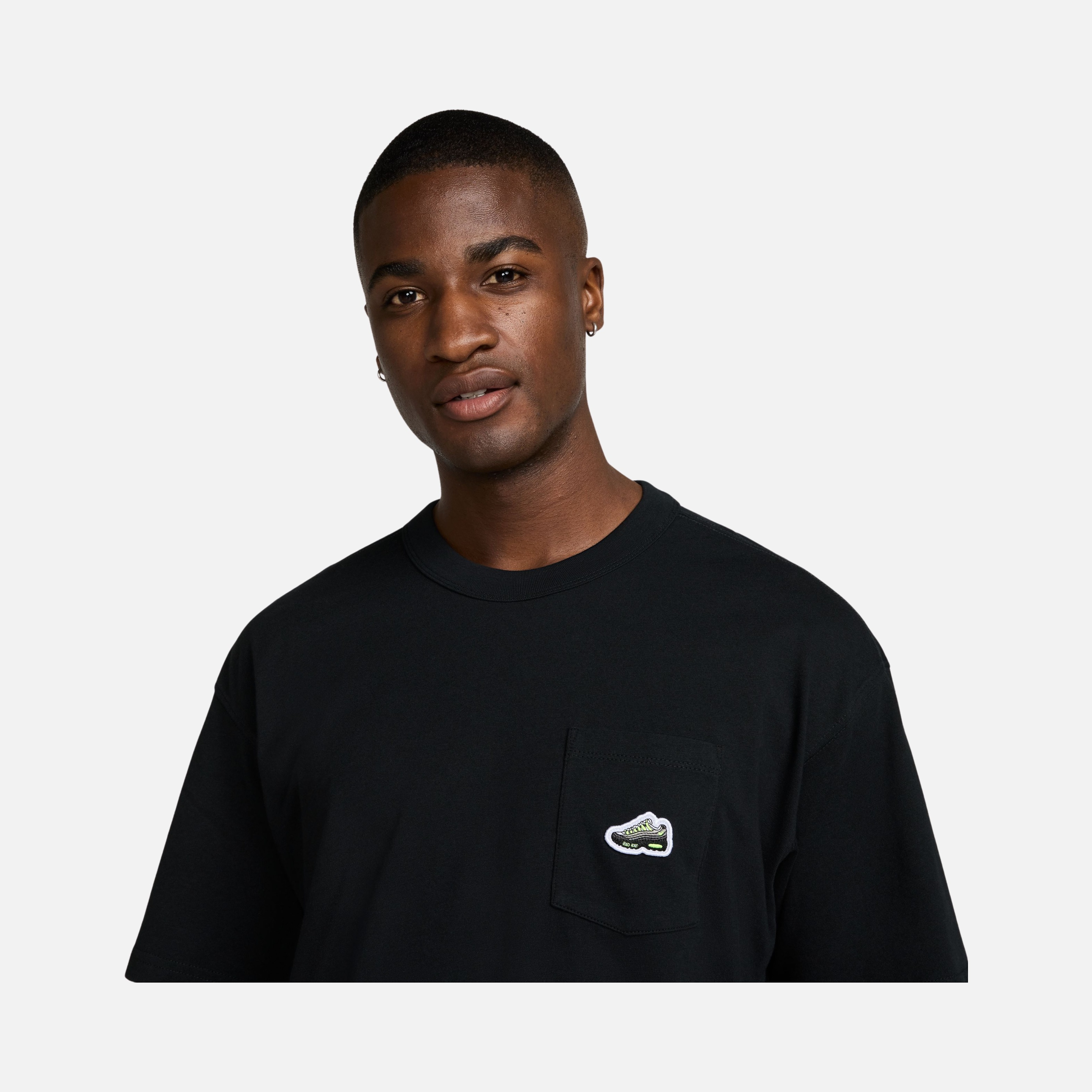 Nike Sportswear M90 Sneaker Patch Wide Loose Cut Short-Sleeve Erkek Tişört