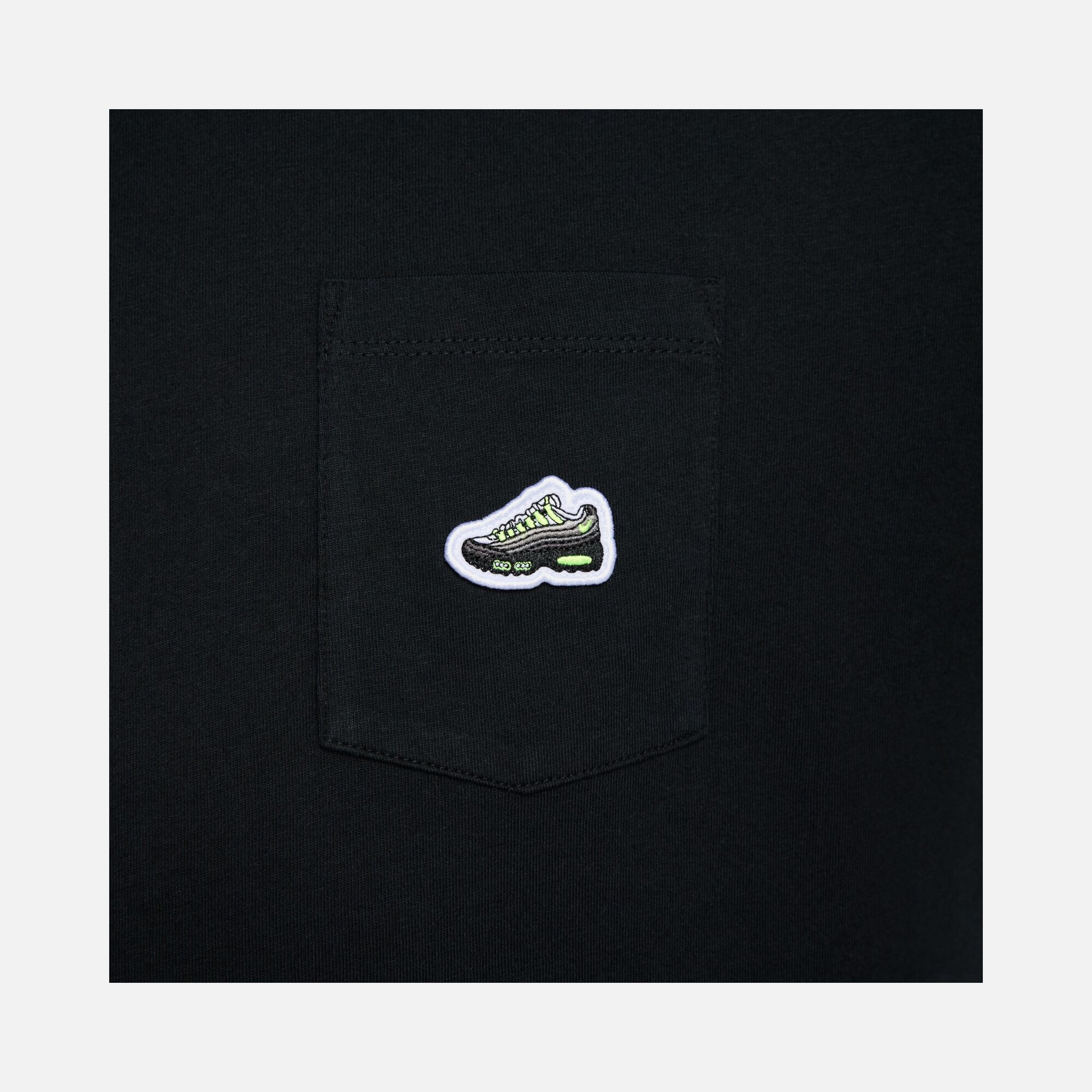 Nike Sportswear M90 Sneaker Patch Wide Loose Cut Short-Sleeve Erkek Tişört