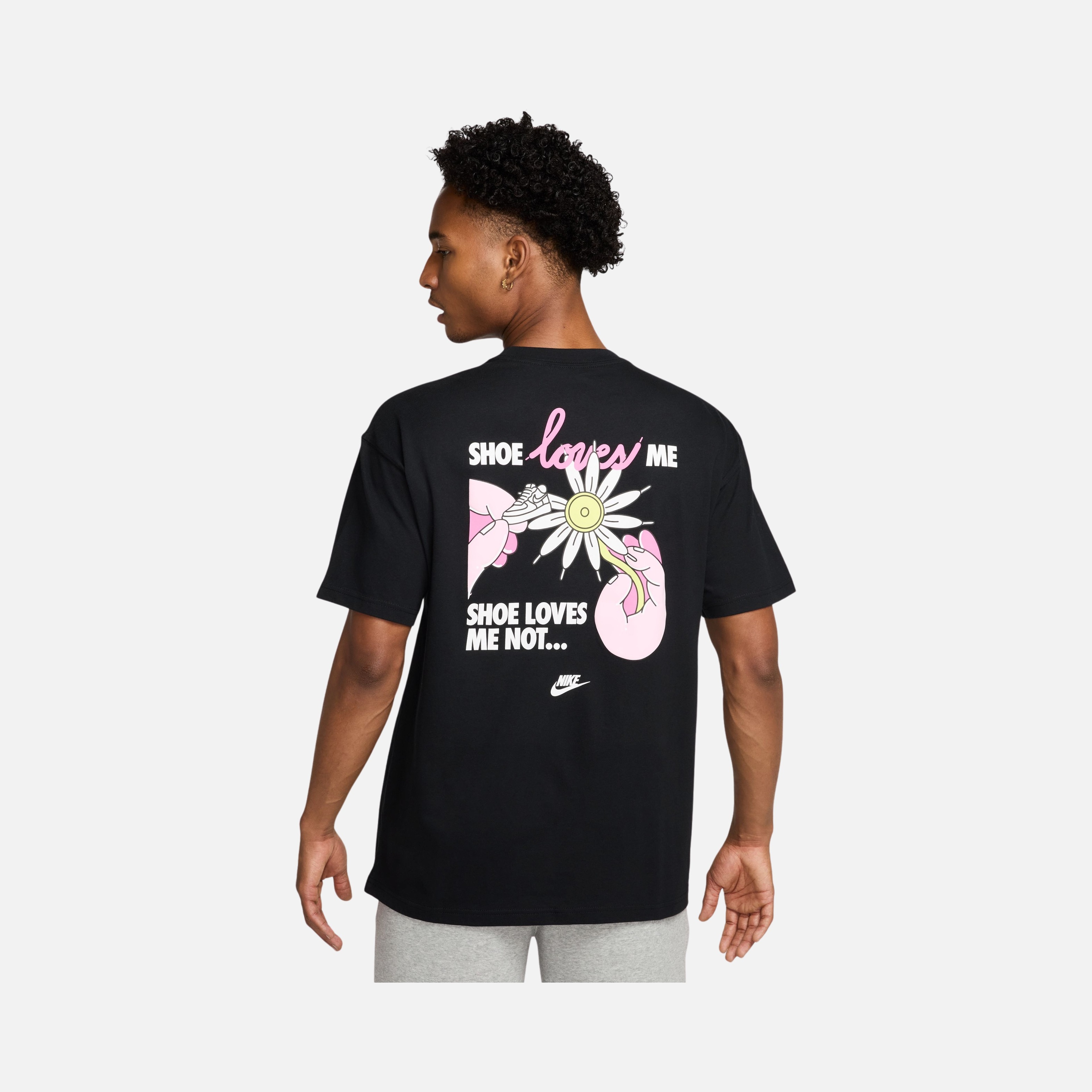 Nike Sportswear M90 Oc V Day ''The Shoe Loves Me / Doesn't'' Graphics Short-Sleeve Erkek Tişört