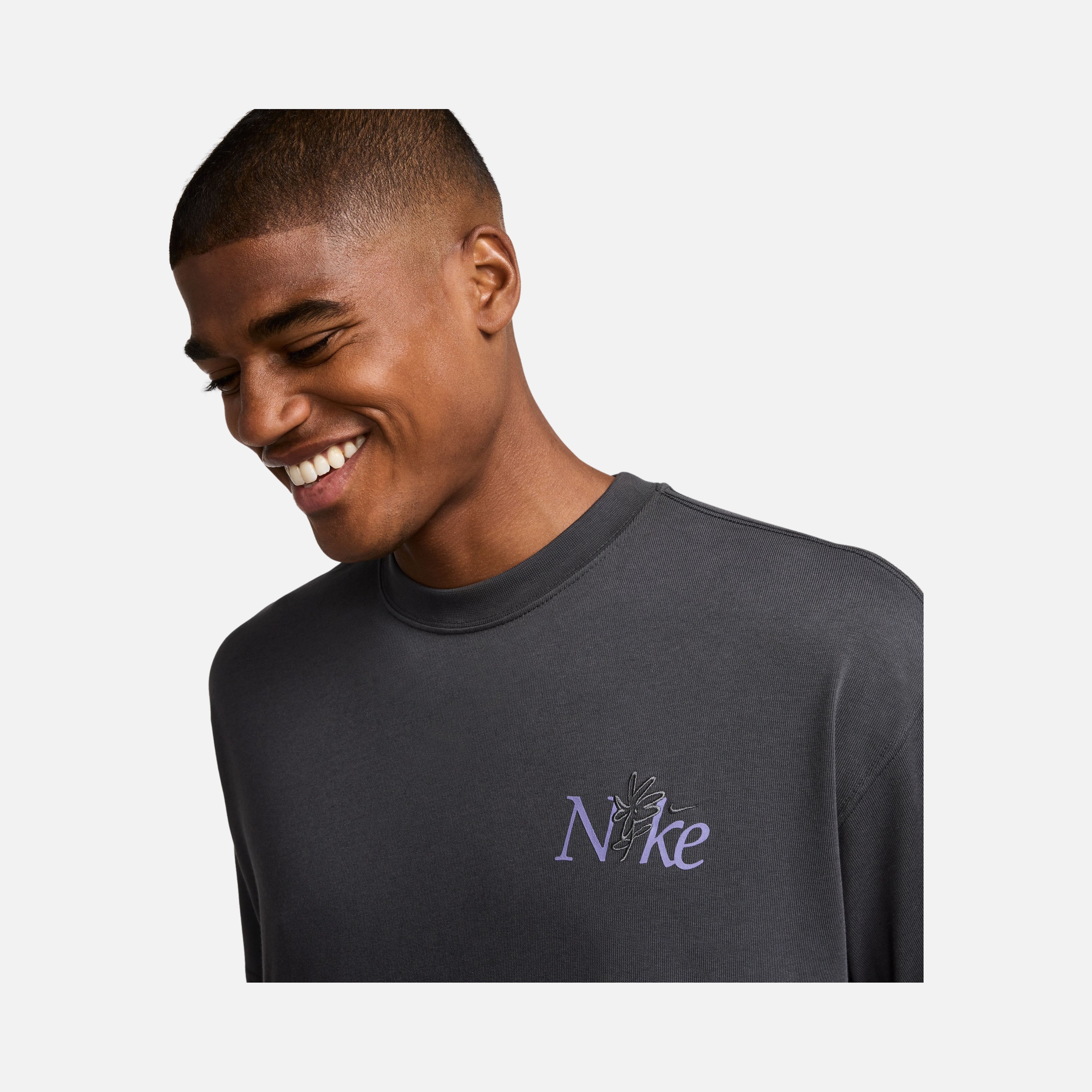 Nike Sportswear M90 LBR ''Processed and Textured Print Craft Graphic Details'' Short-Sleeve Erkek Tişört