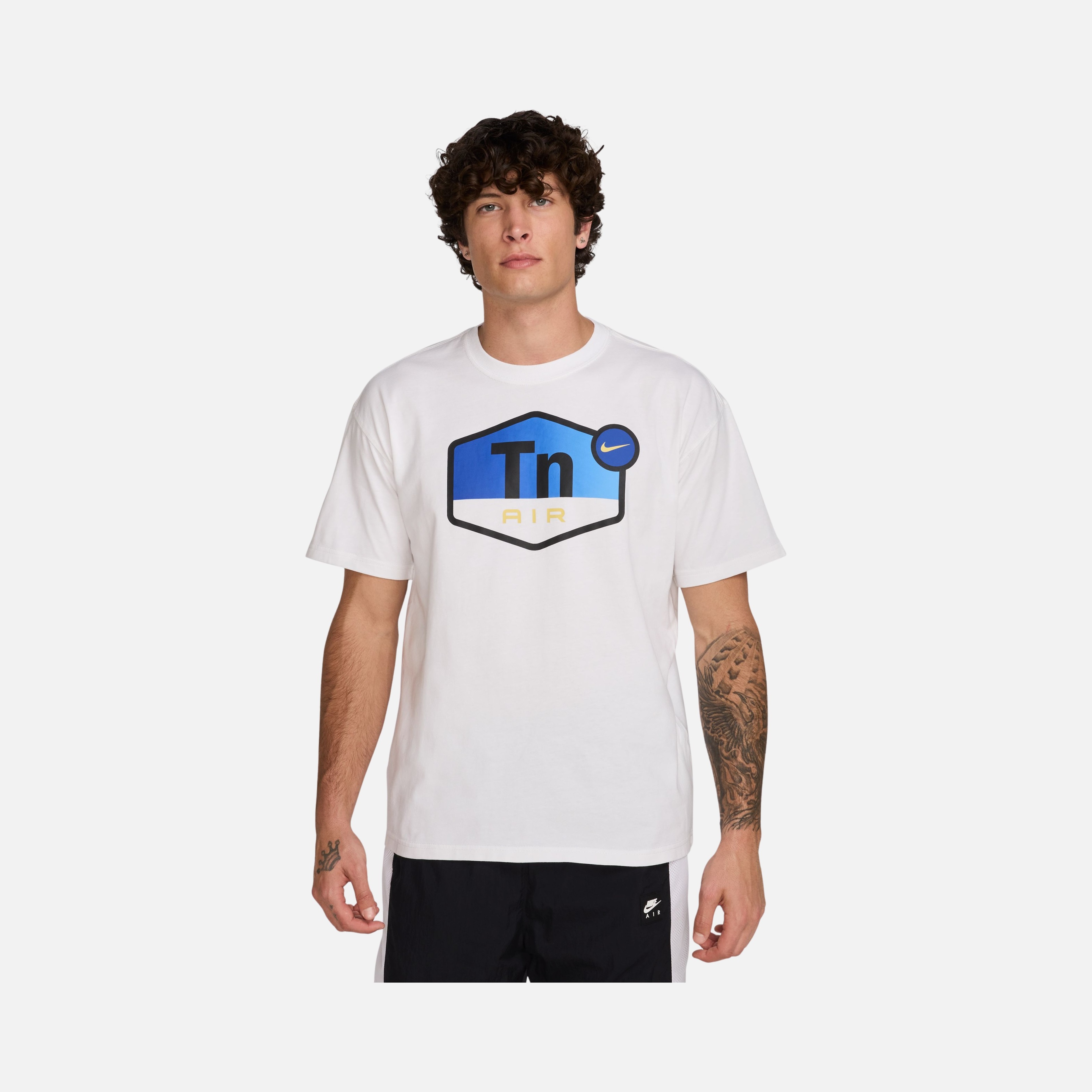 Nike Sportswear M90 Tuned Air Footwear Connect Graphic Short-Sleeve Erkek Tişört