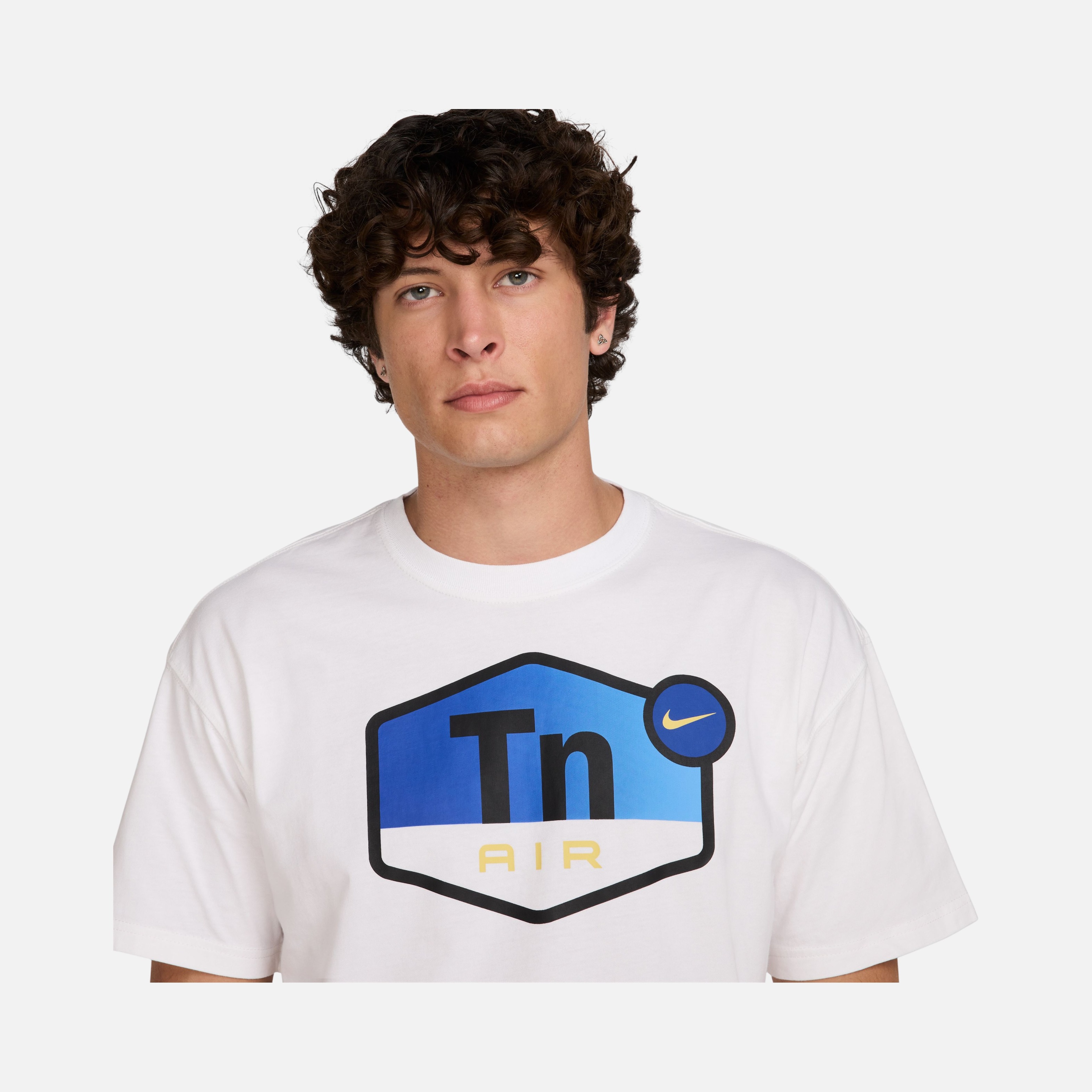 Nike Sportswear M90 Tuned Air Footwear Connect Graphic Short-Sleeve Erkek Tişört