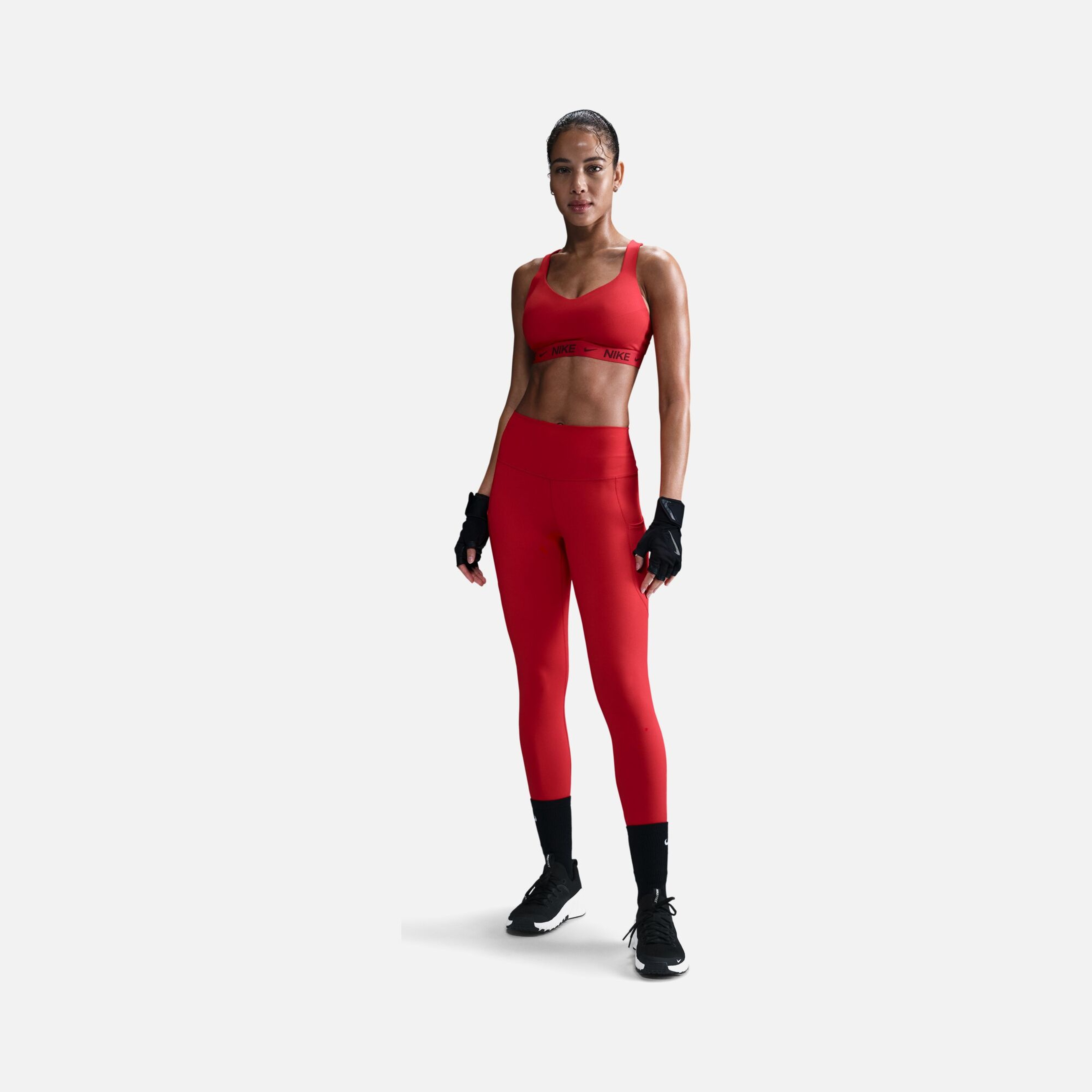 Nike Indy High-Support Padded Adjustable Training Kadın Bra
