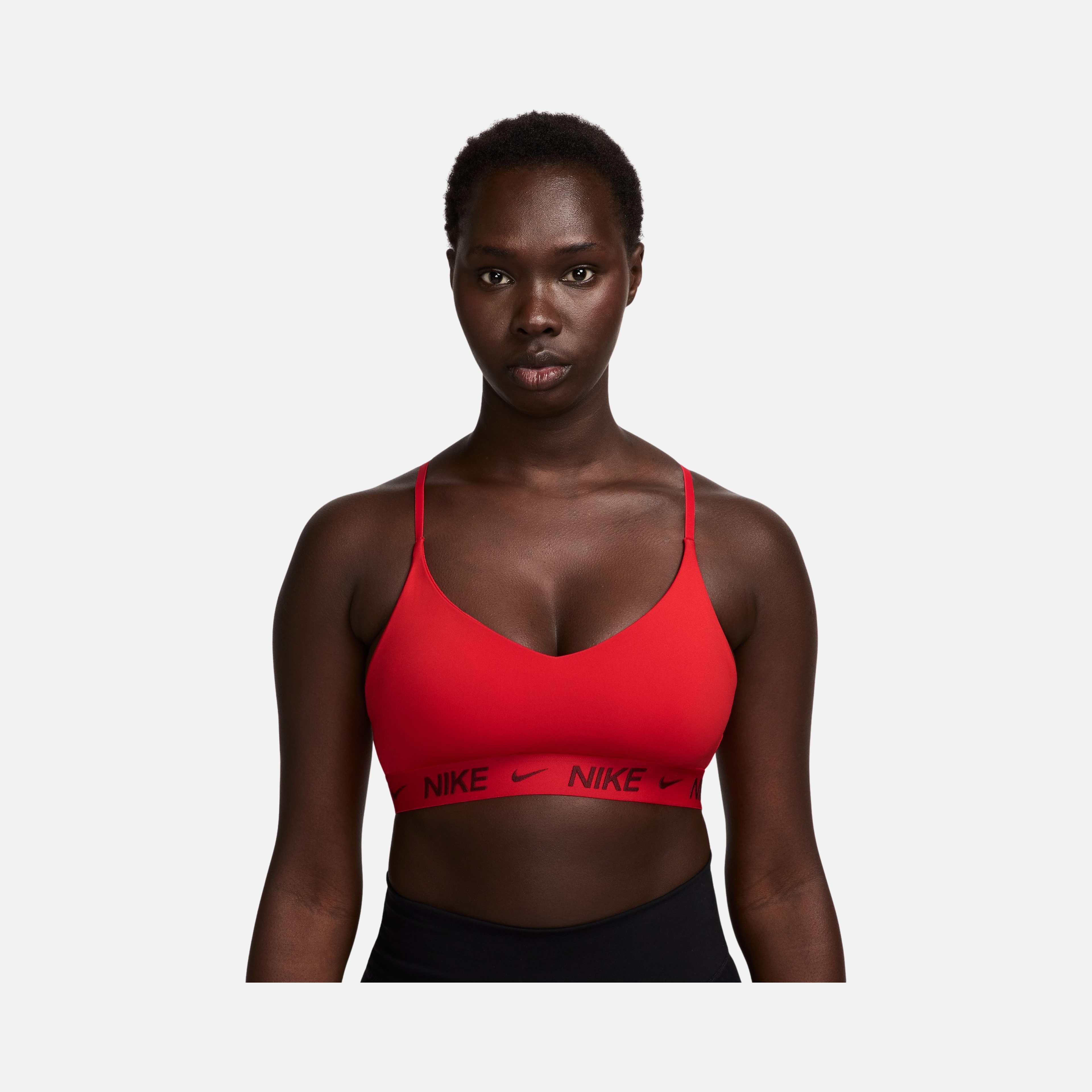 Nike Indy Light-Support Padded Adjustable Training Sports Kadın Bra