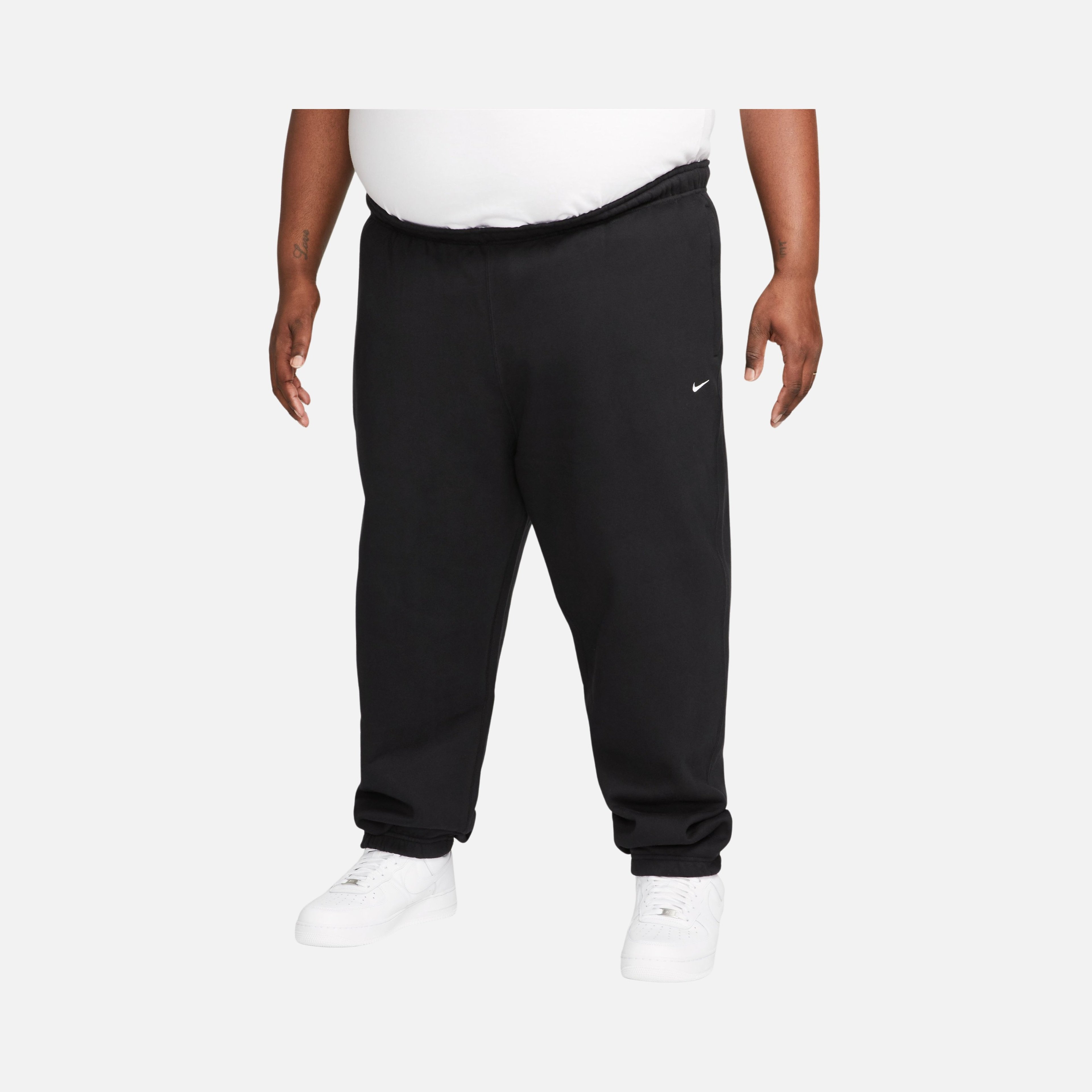 Nike Sportswear Solo Swoosh Fleece Wide Cut Erkek Eşofman Altı