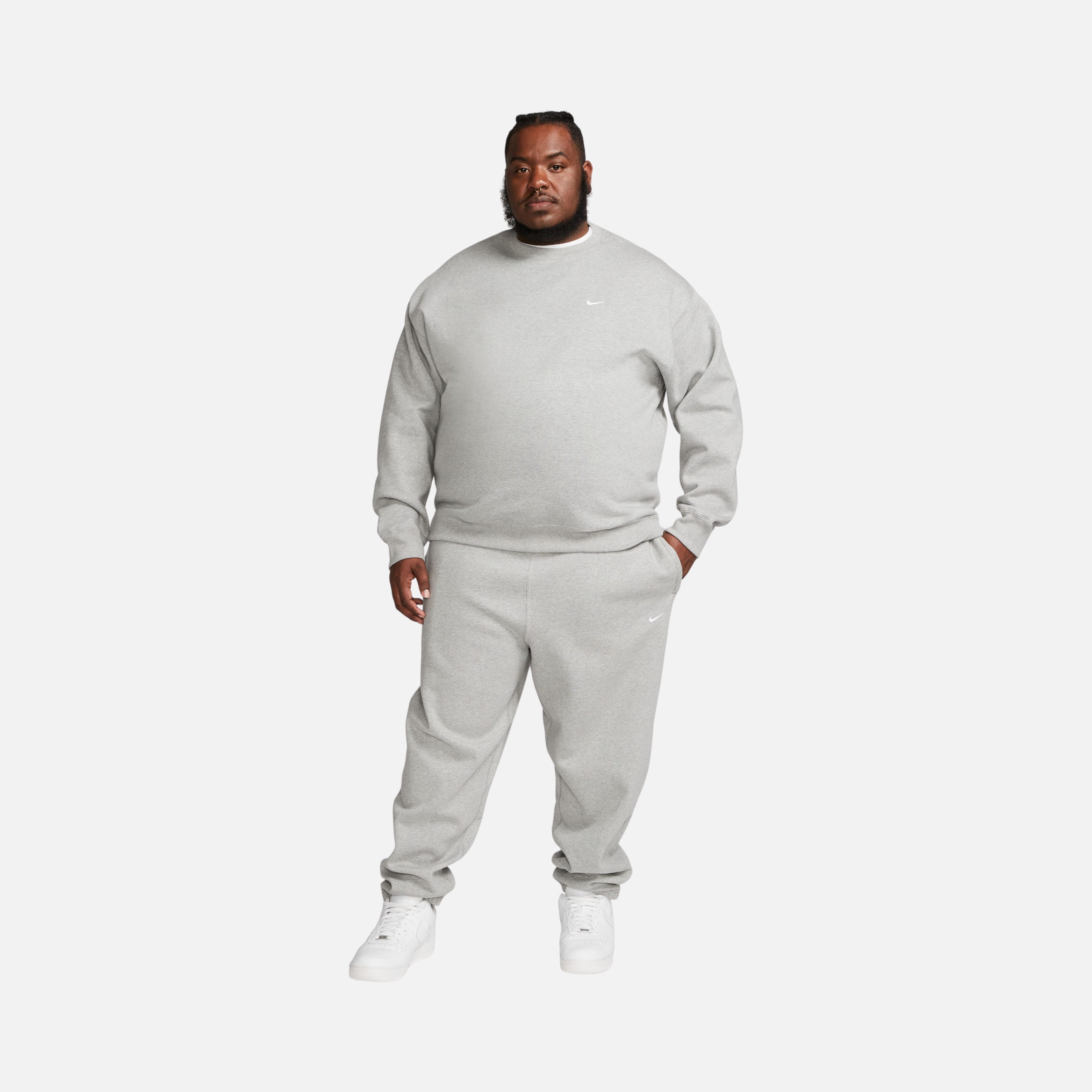 Nike Sportswear Solo Swoosh Fleece Wide Cut Erkek Eşofman Altı