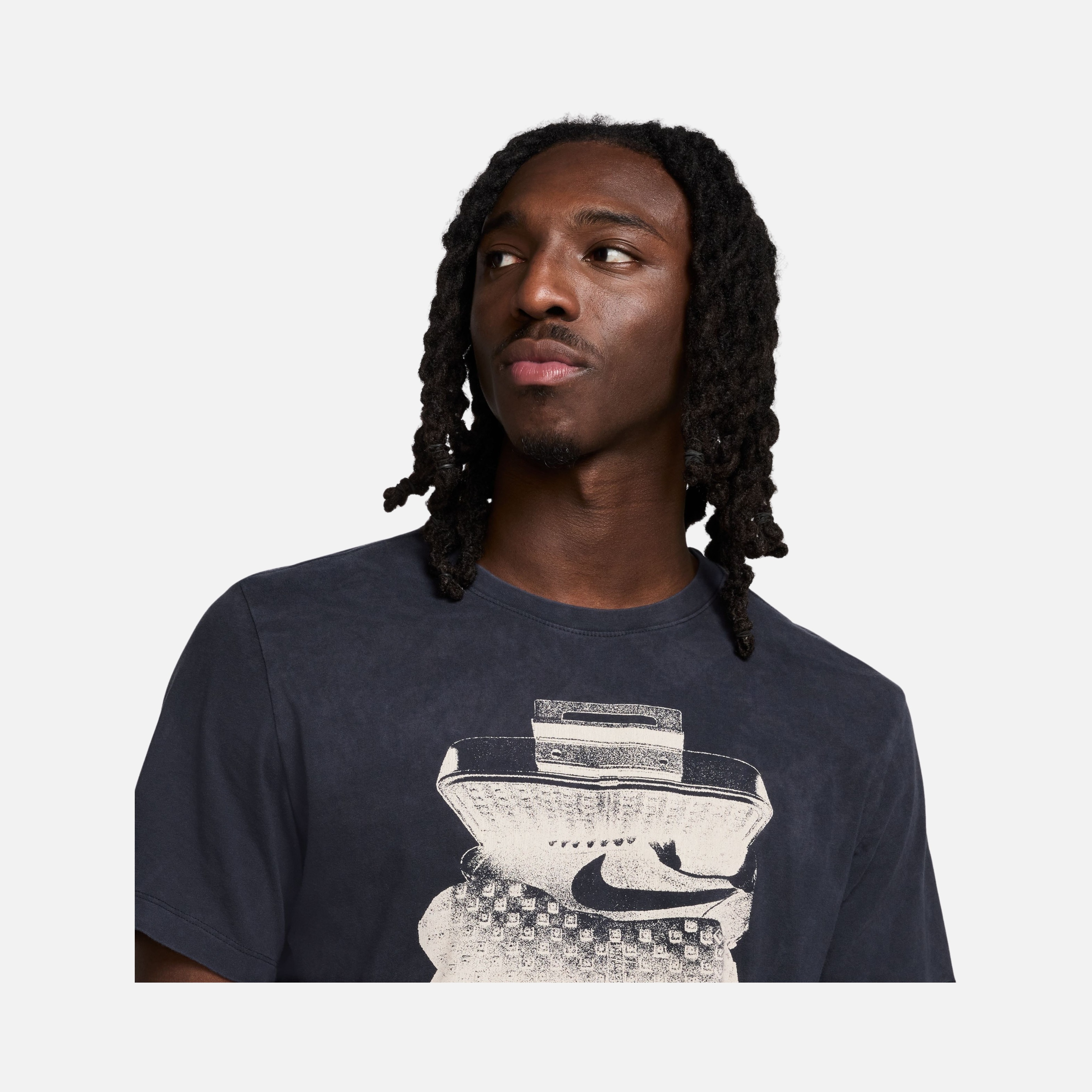 Nike Sportswear OC Vintage Hot Waffles To Go Graphics Short-Sleeve Erkek Tişört