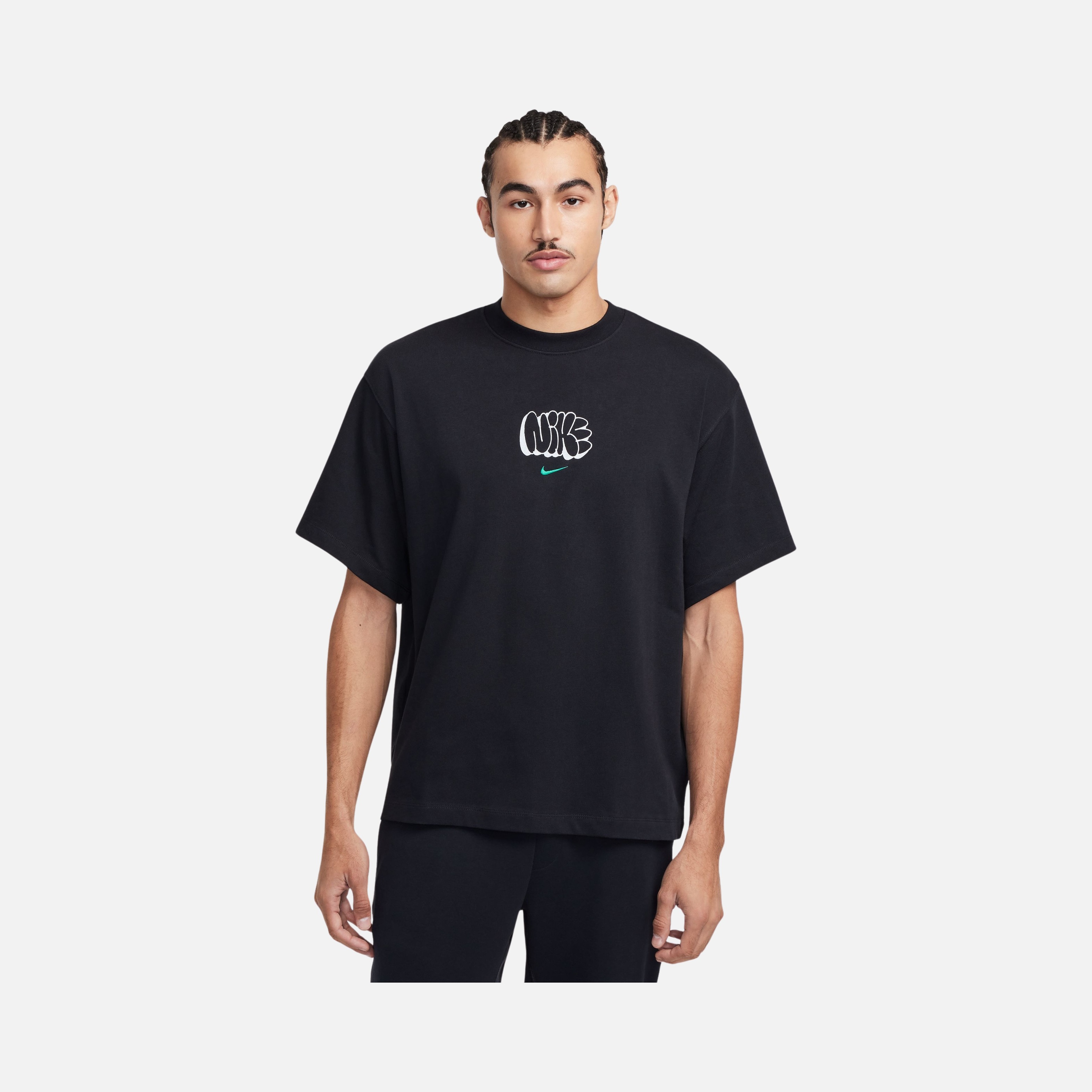 Nike Sportswear Solo Swoosh Graphics Short-Sleeve Erkek Tişört