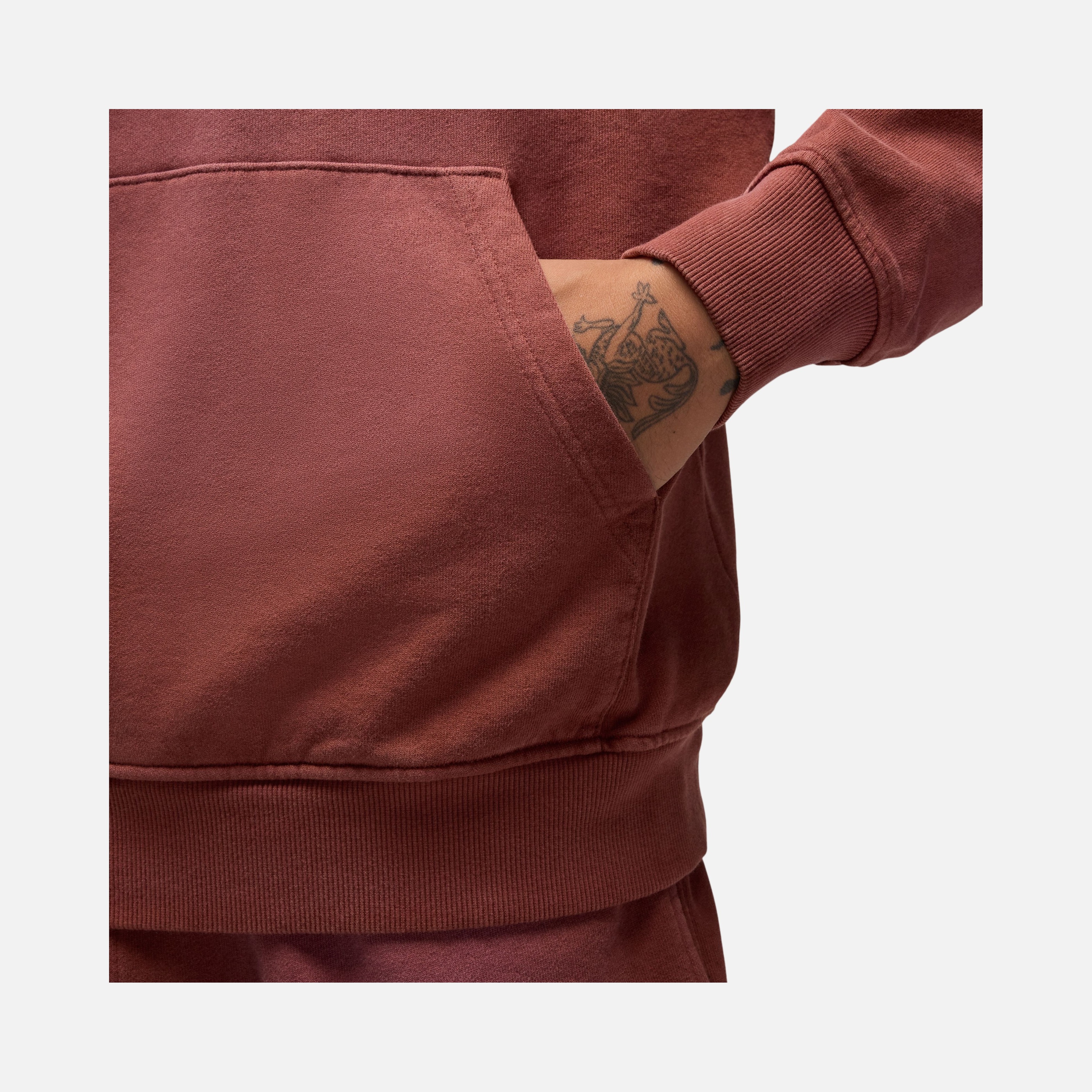 Nike Jordan Flight Wash Fleece Pullover Hooded Erkek Sweatshirt