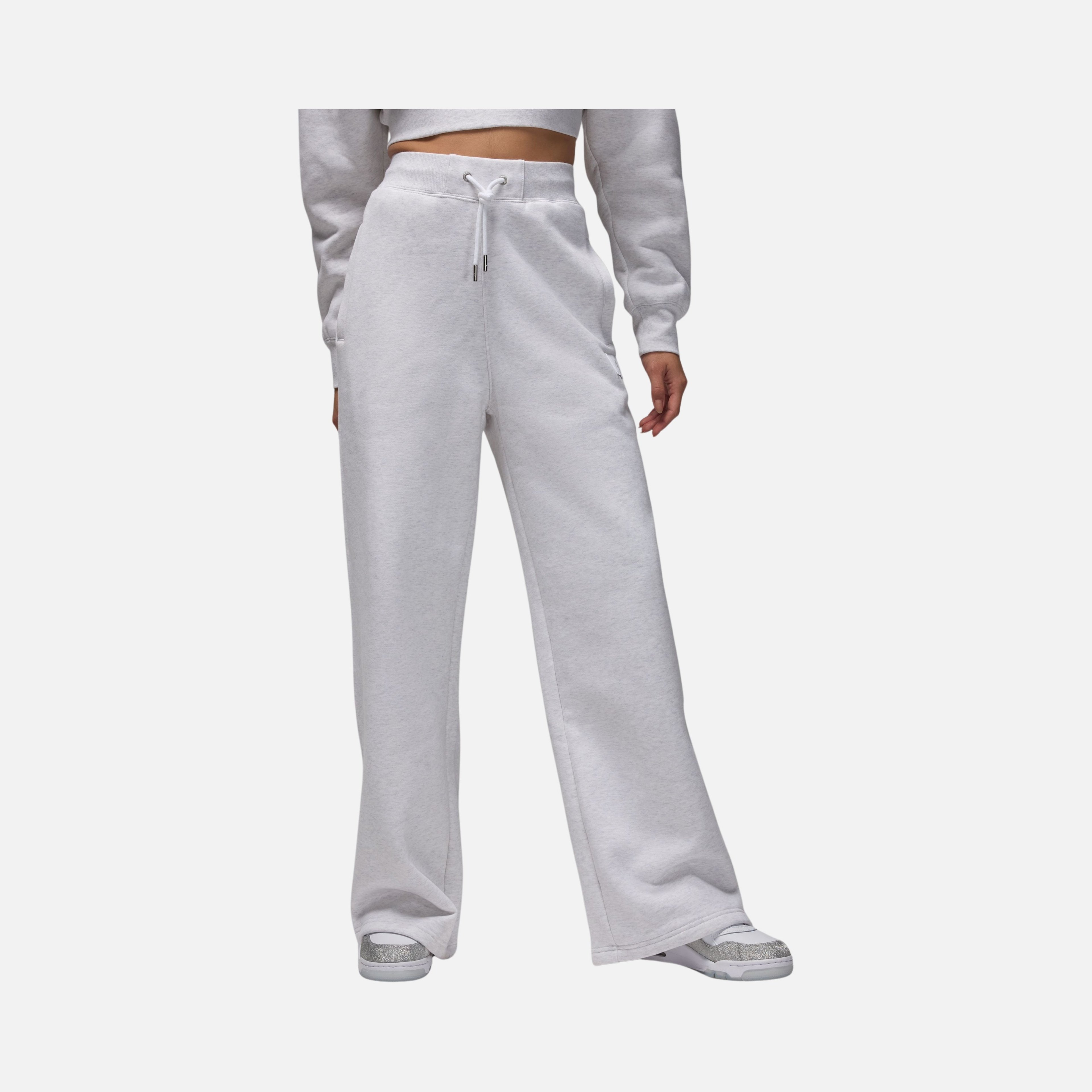 Nike Jordan Flight Fleece Open-Hem Extra Loose Legs Kadın Eşofman Altı