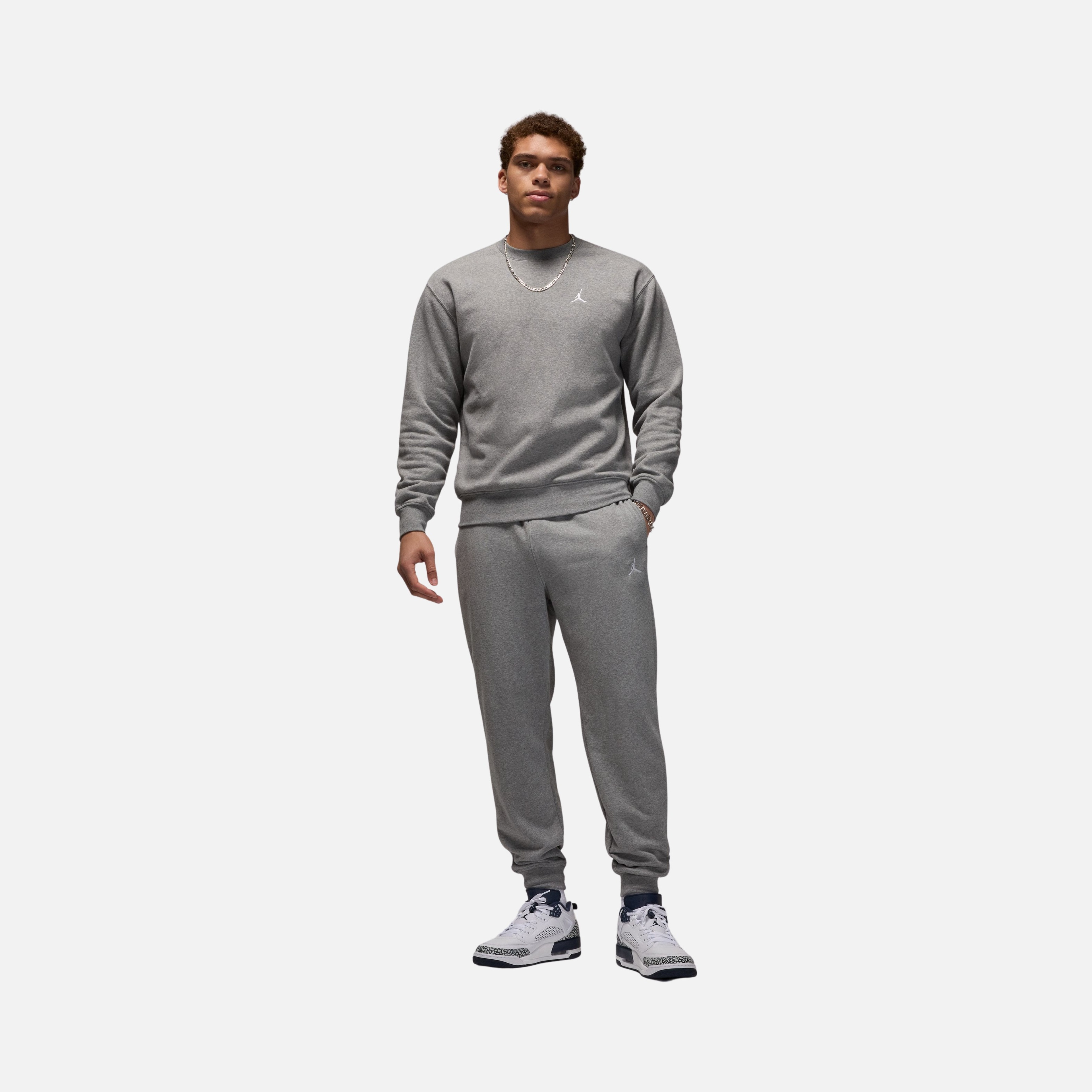 Nike Jordan Brooklyn Fleece Crew-Neck Erkek Sweatshirt