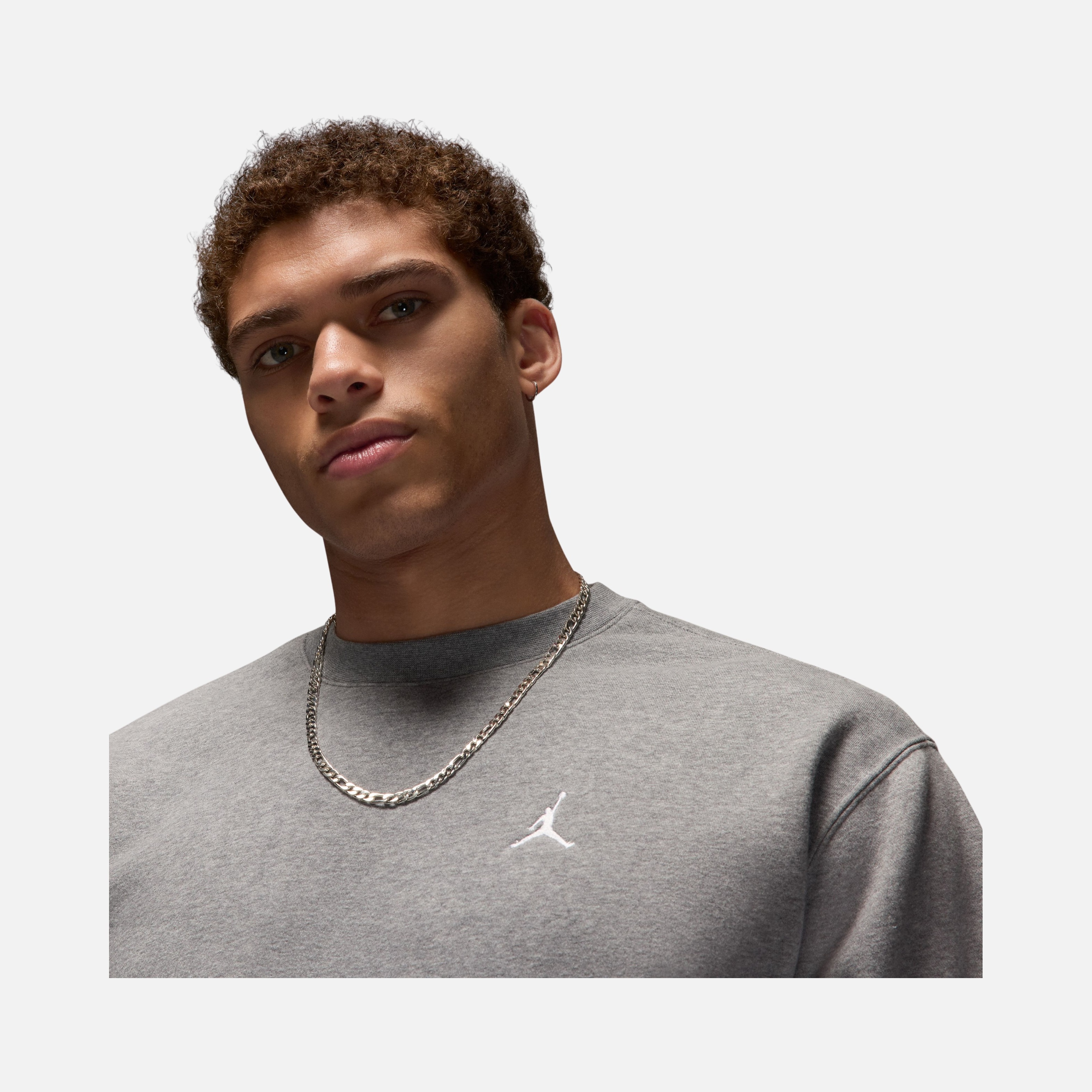 Nike Jordan Brooklyn Fleece Crew-Neck Erkek Sweatshirt