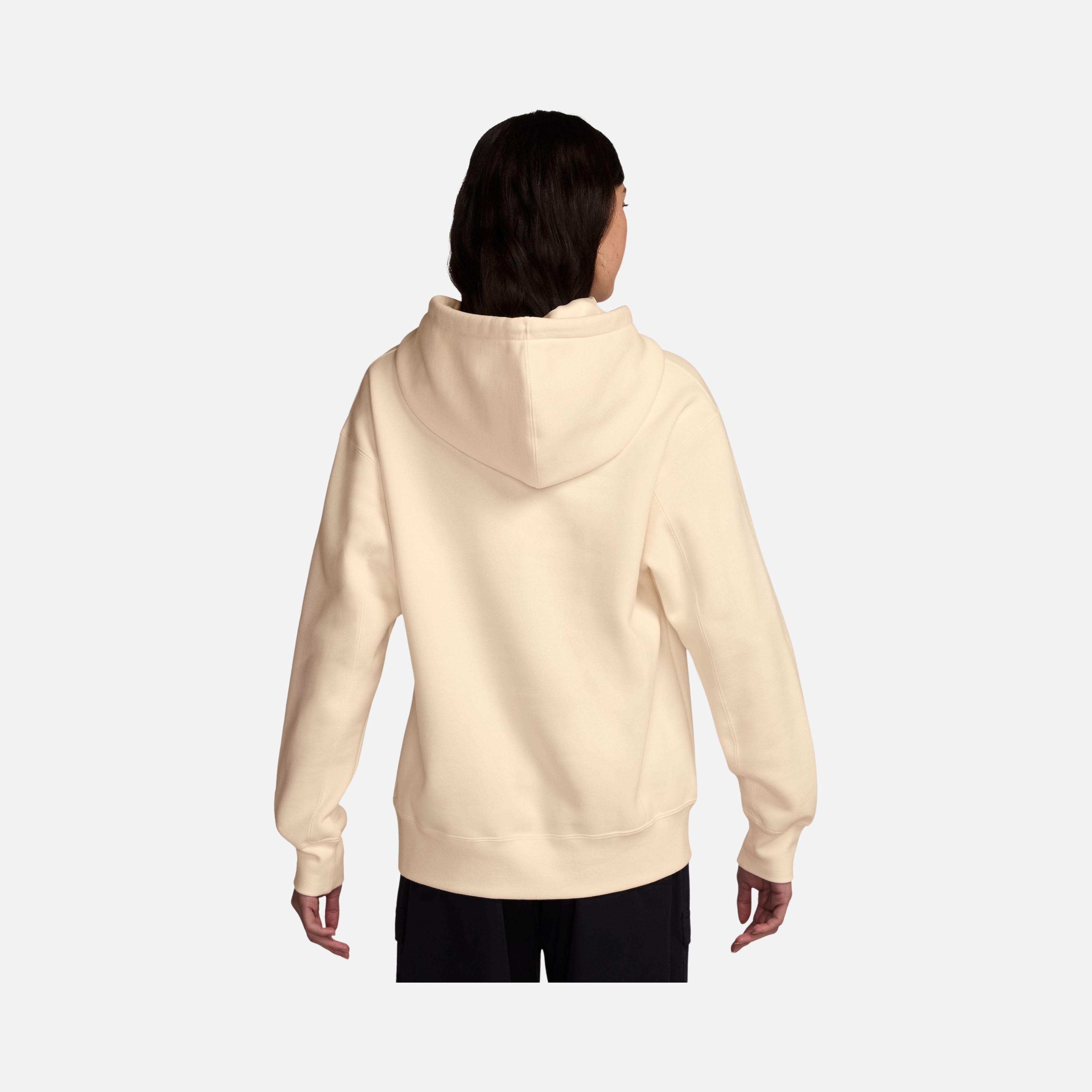 Nike Jordan Flight Fleece Satin Lined Pullover Hoodie Kadın Sweatshirt