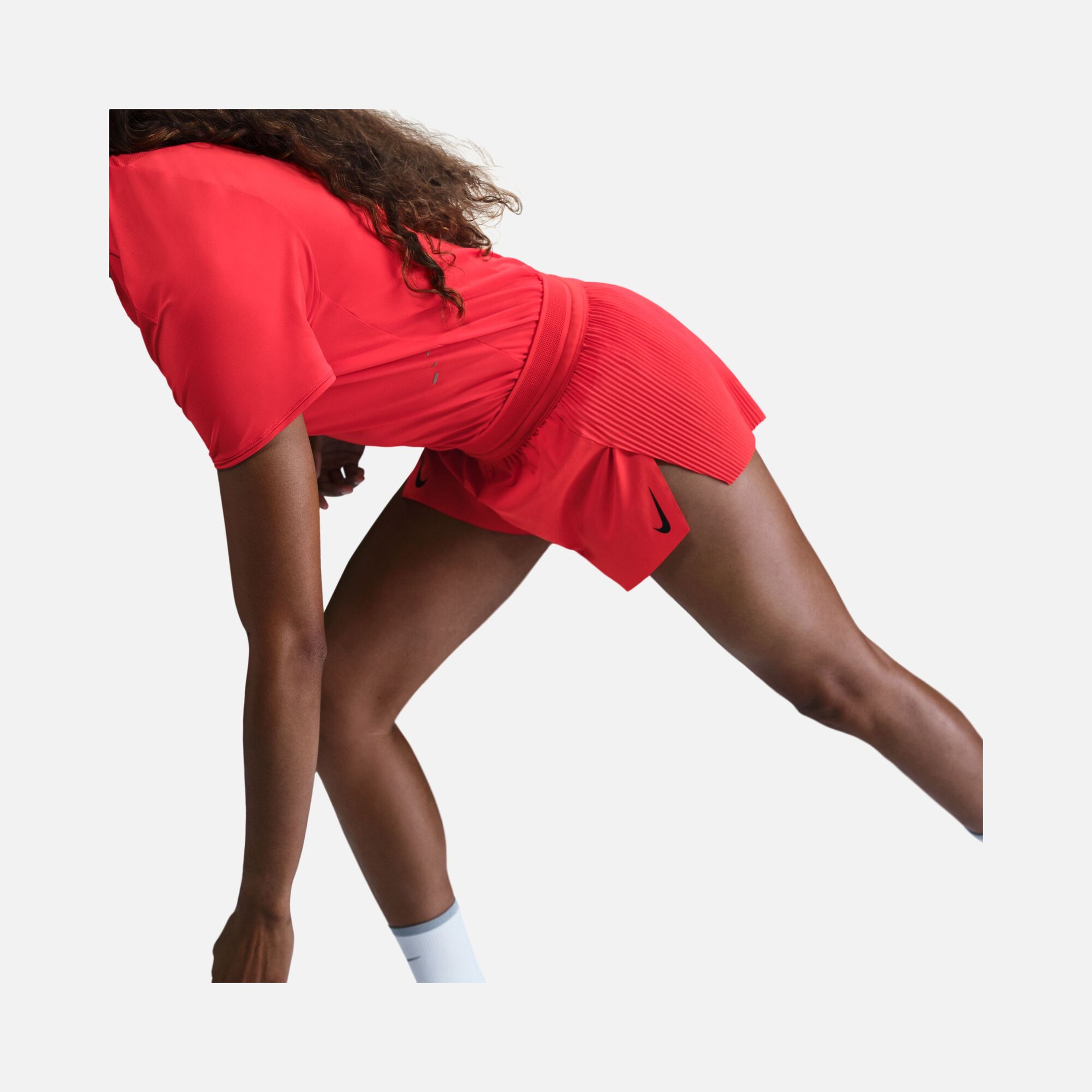 Nike AeroSwift Dri-Fit ADV Mid-Rise Brief-Lined 3" Running Kadın Şort